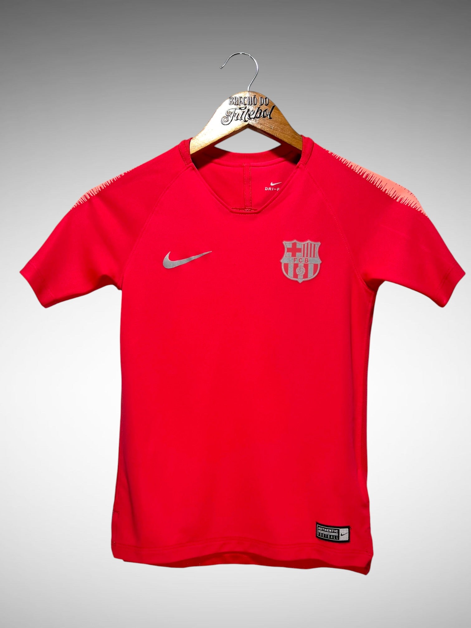 Barcelona 2018 Camisa de Treino Tam 8 anos Infantil.