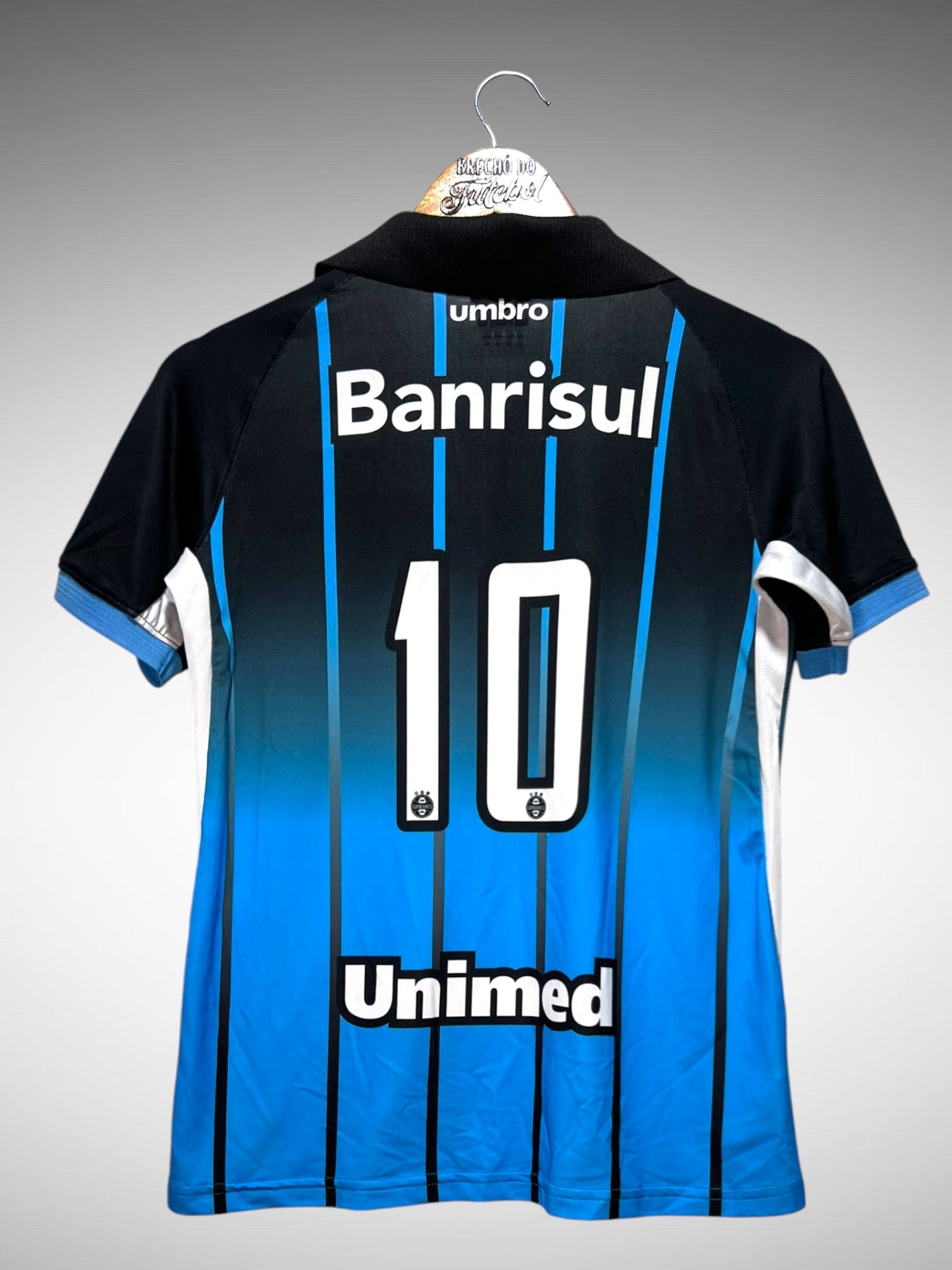 Grêmio 2016 Terceira Camisa Tam 12 anos Infantil N 10.