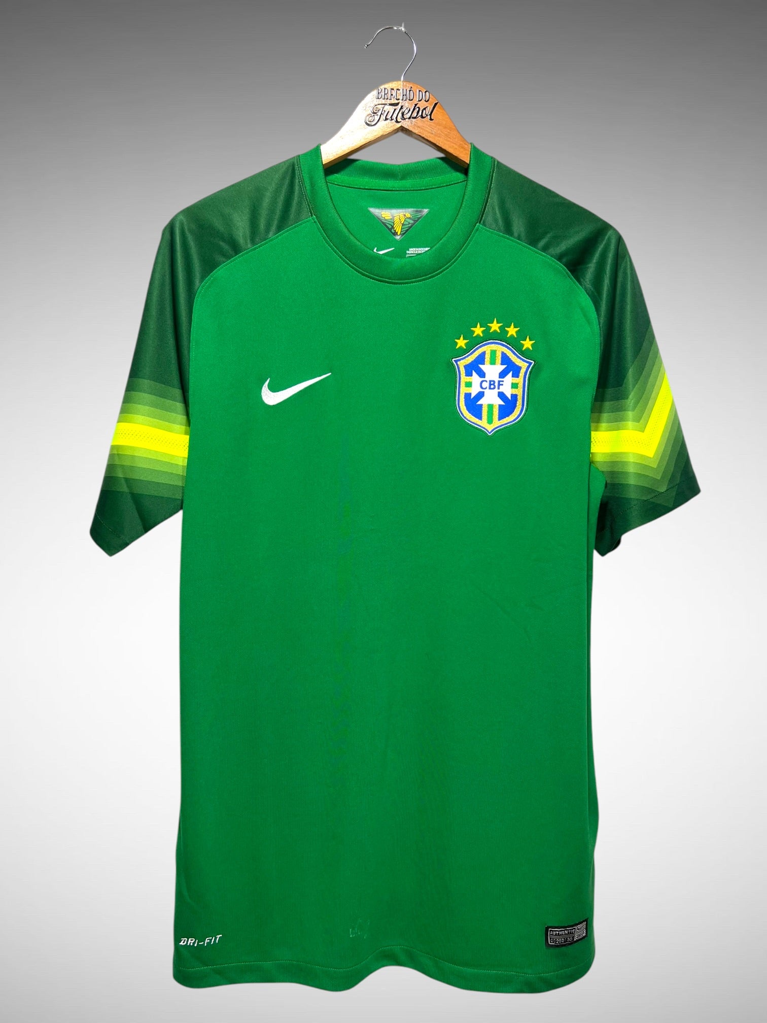 Brasil 2014 Camisa de Goleiro Tam M.