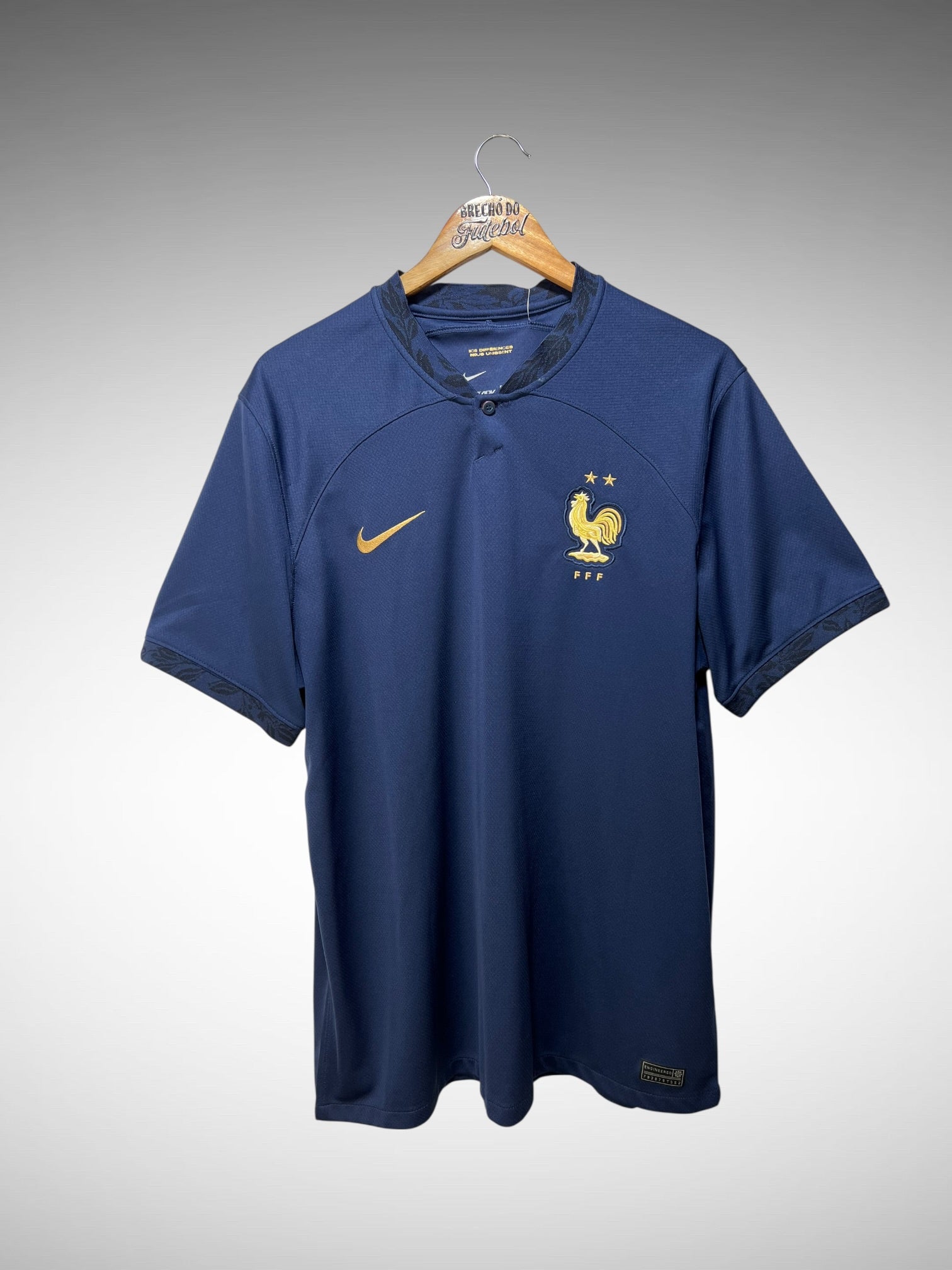 França 2022 Primeira Camisa Tam GG.