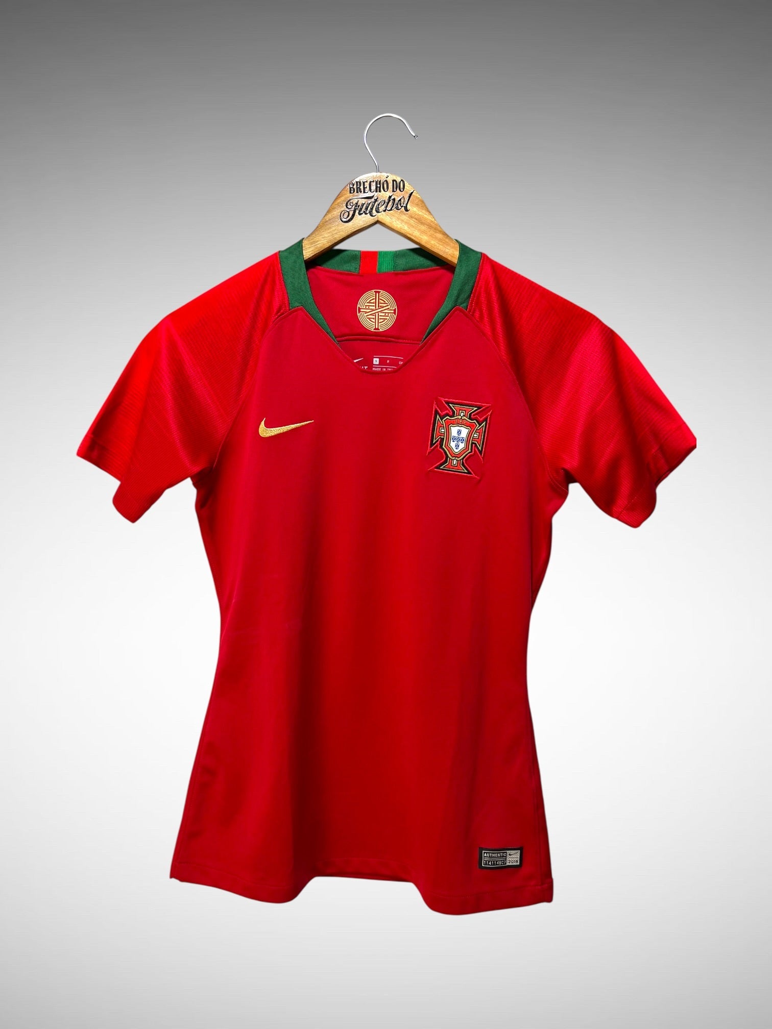 Portugal 2018 Primeira Camisa Tam P Feminino.