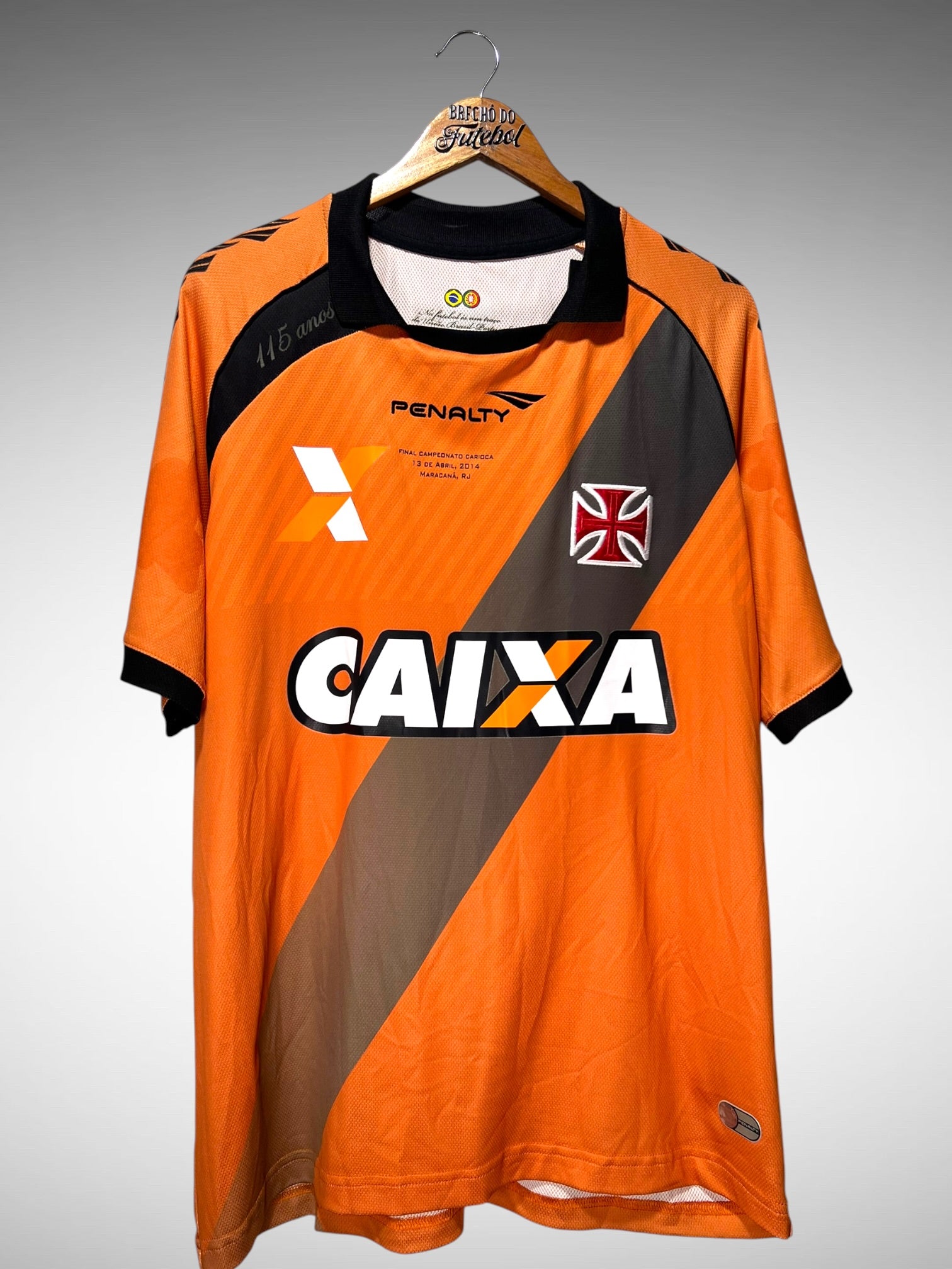 Vasco da Gama 2013 Camisa de Goleiro Tam G N 12.