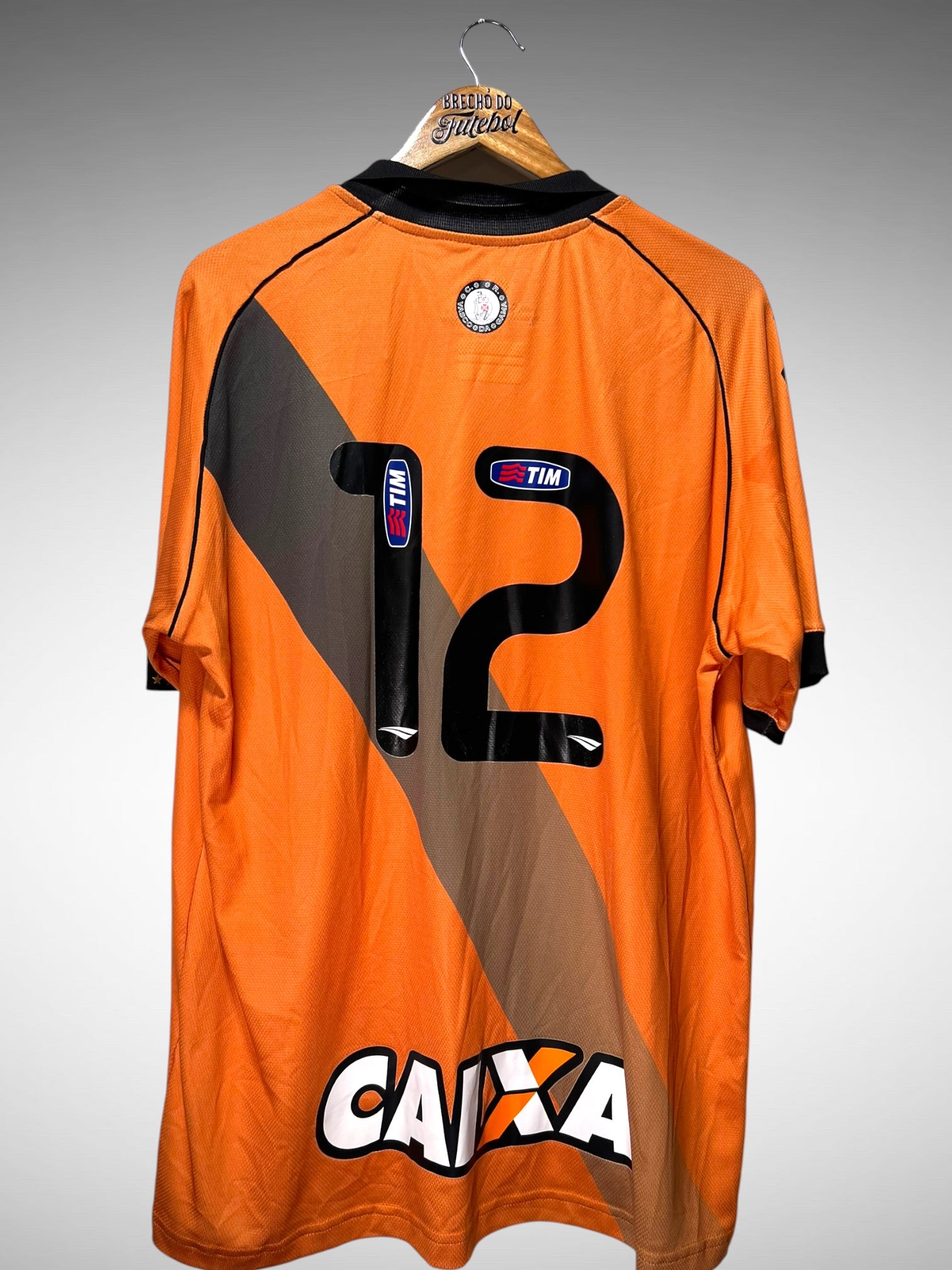 Vasco da Gama 2013 Camisa de Goleiro Tam G N 12.
