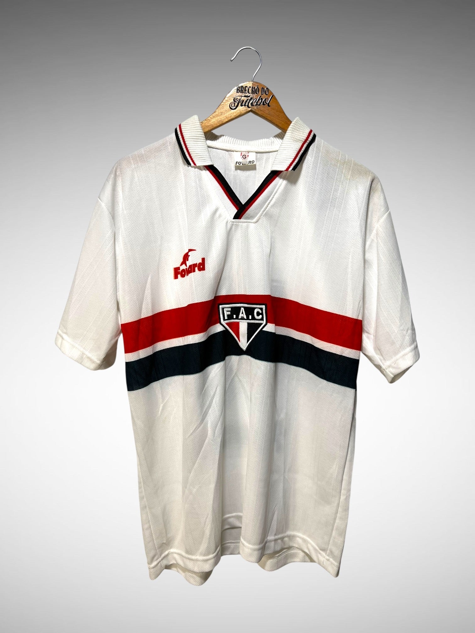 Ferroviário AC 90's Primeira Camisa Tam G N 10.