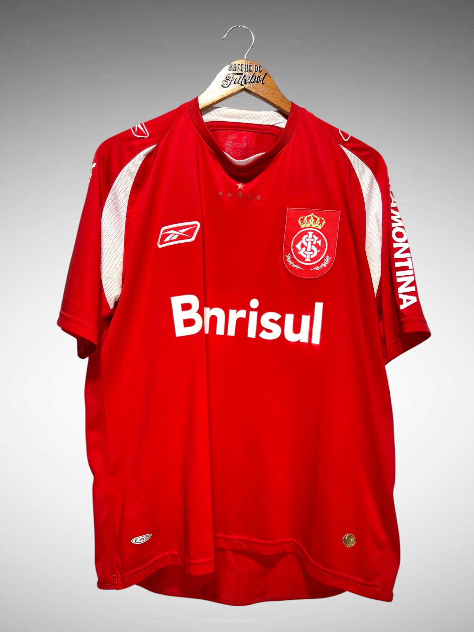 Internacional 2008 Primeira Camisa Tam G N 10.