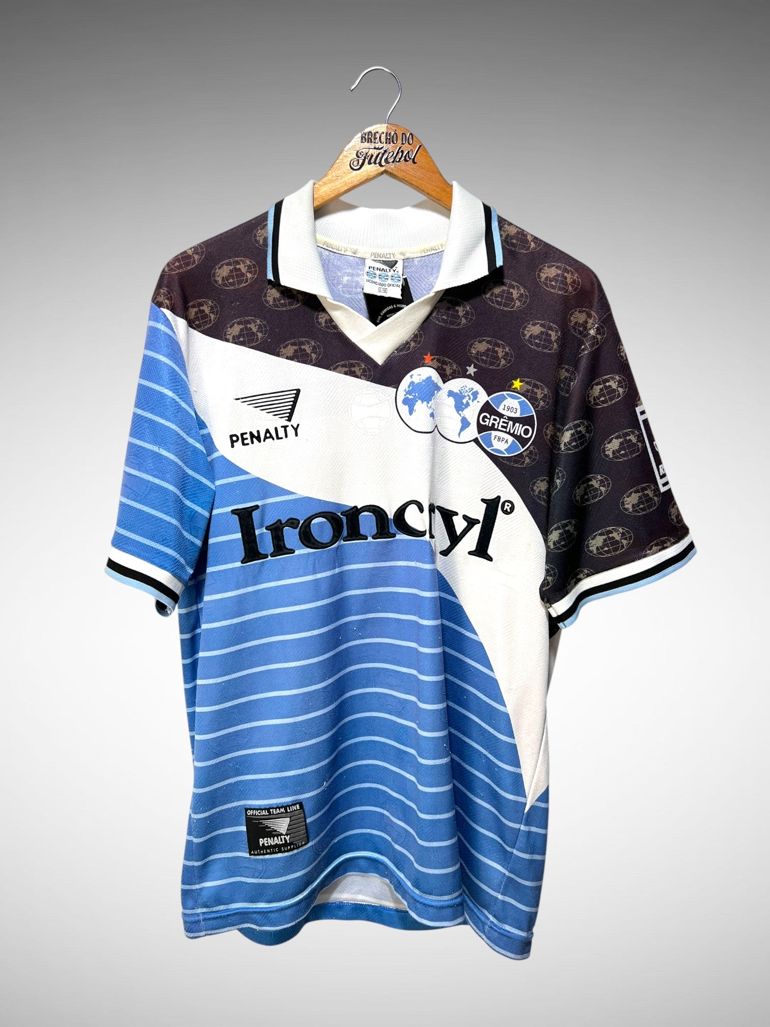 Grêmio 1997 Terceira Camisa Tam G N 9.