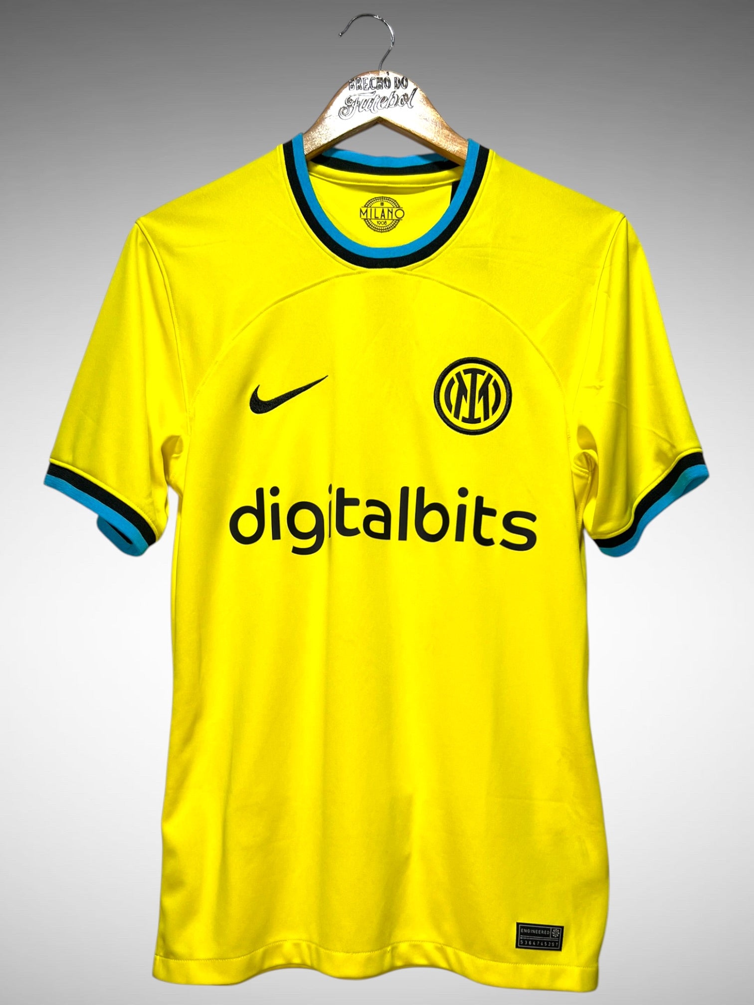 Inter de Milão 2022 Terceira Camisa Tam P N 10 Lautaro.