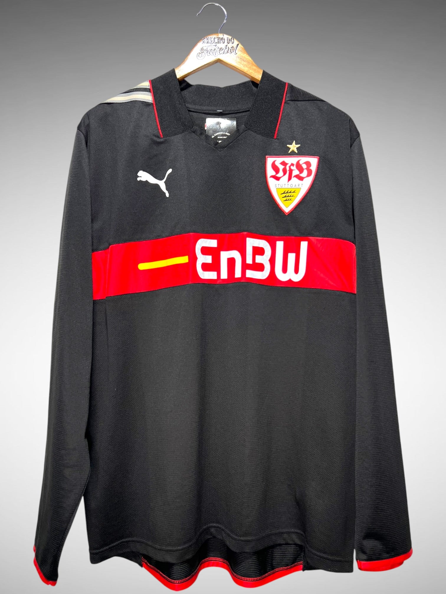Stuttgart 2009 Terceira Camisa Tam GG N 28 Khedira Mangas Longas.