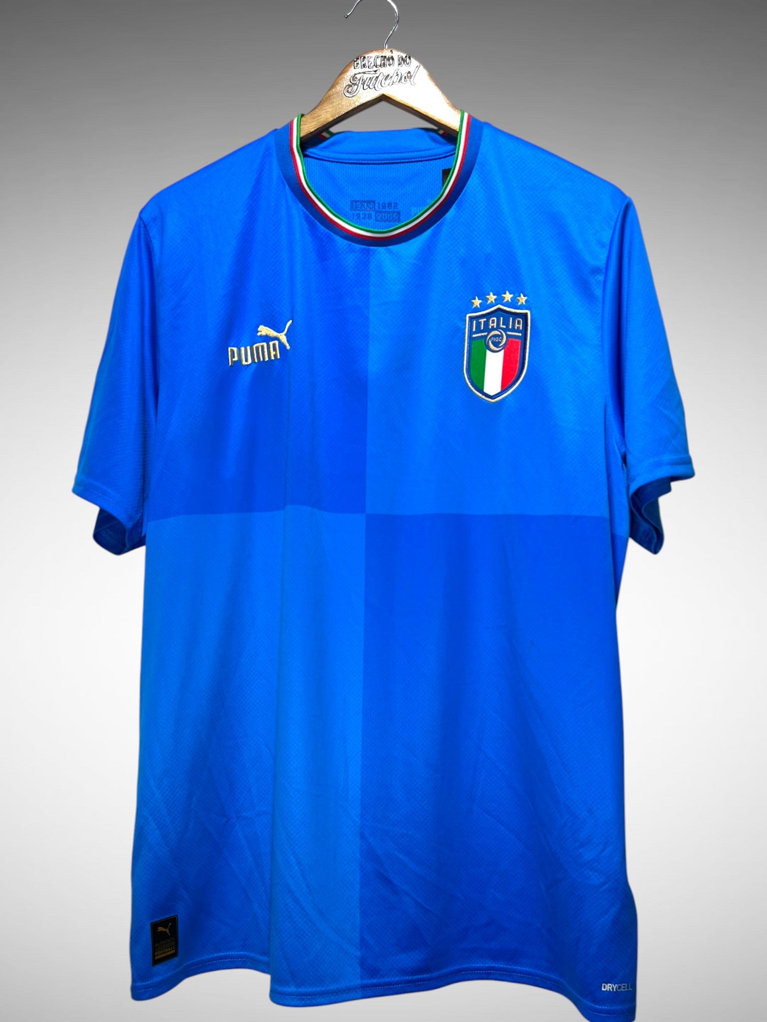 Itália 2022 Primeira Camisa Tam GG.