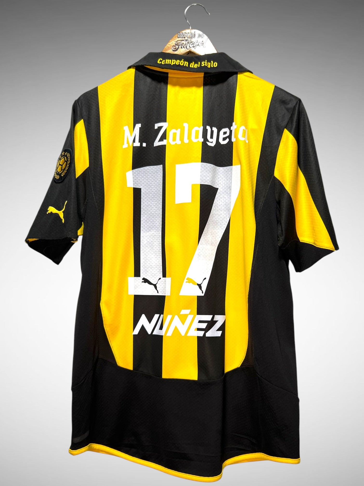 Peñarol 2012 Primeira Camisa Tam G N 17 M. Zalayeta.