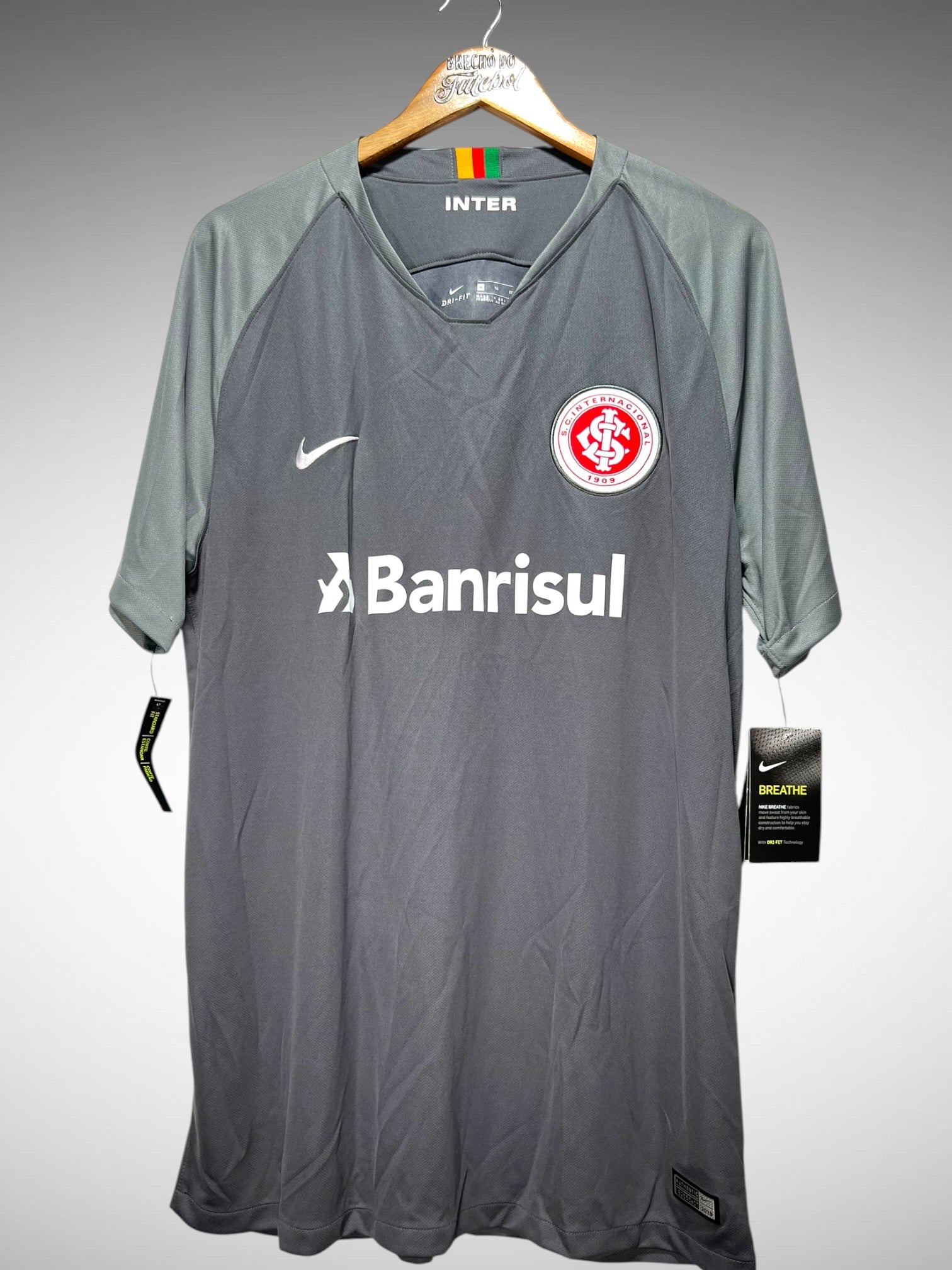 Internacional 2018 Terceira Camisa Tam GG.