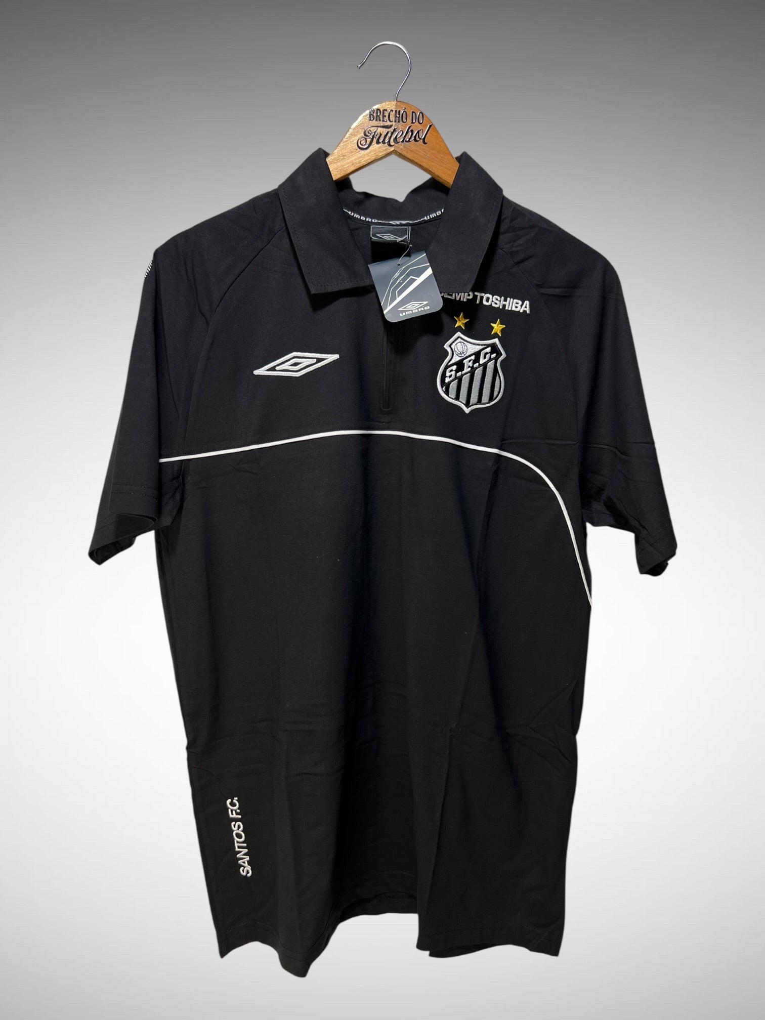 Santos 2008 Camisa de Viagem Tam G.
