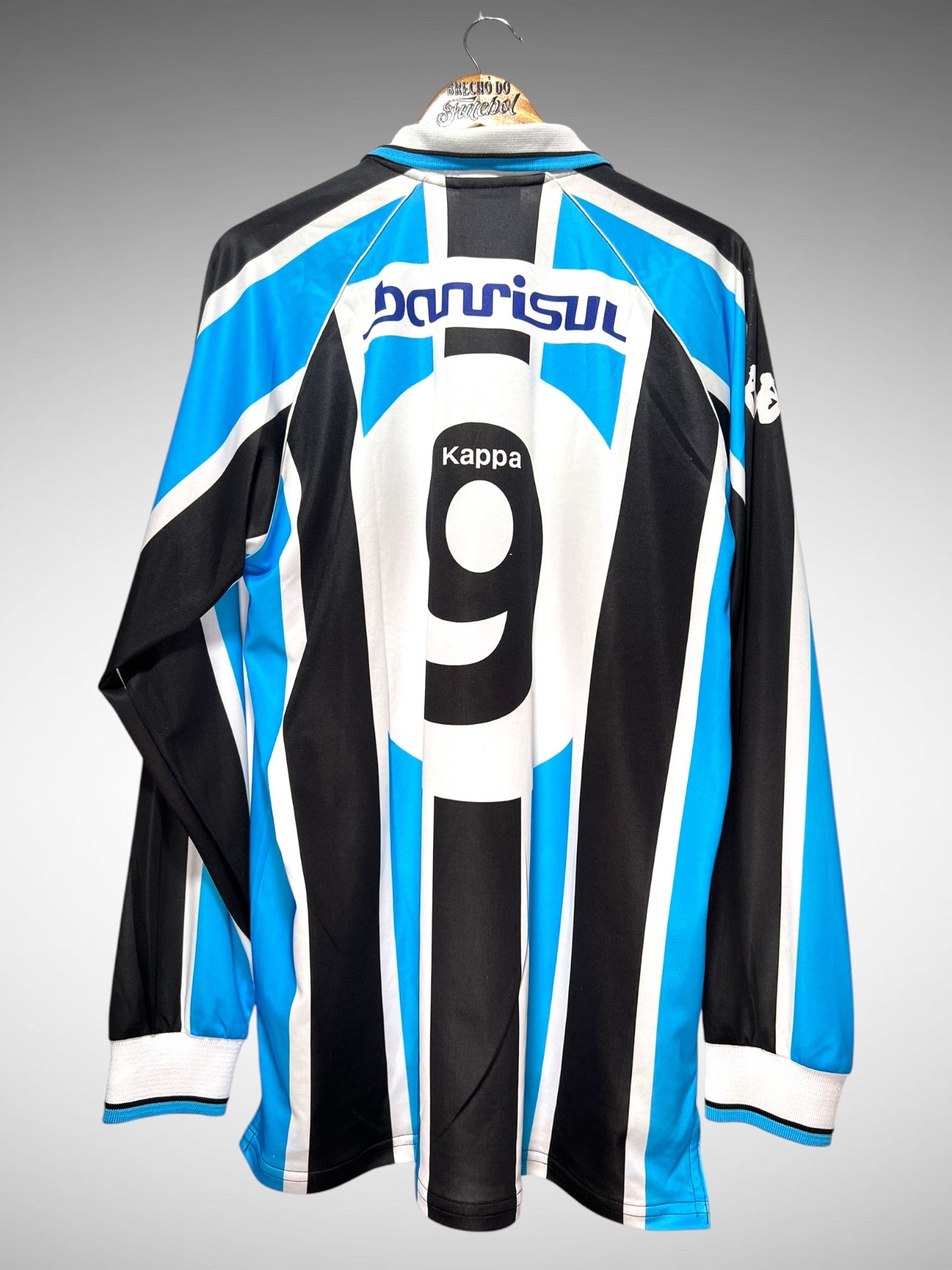 Grêmio 2001 Primeira Camisa Tam G N 9 Mangas Longas.