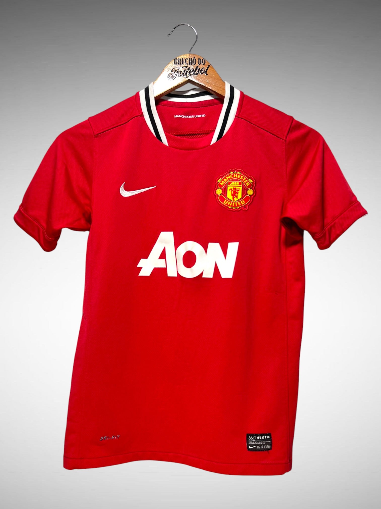 Manchester United 2011 Primeira Camisa Tam 12 anos Infantil.