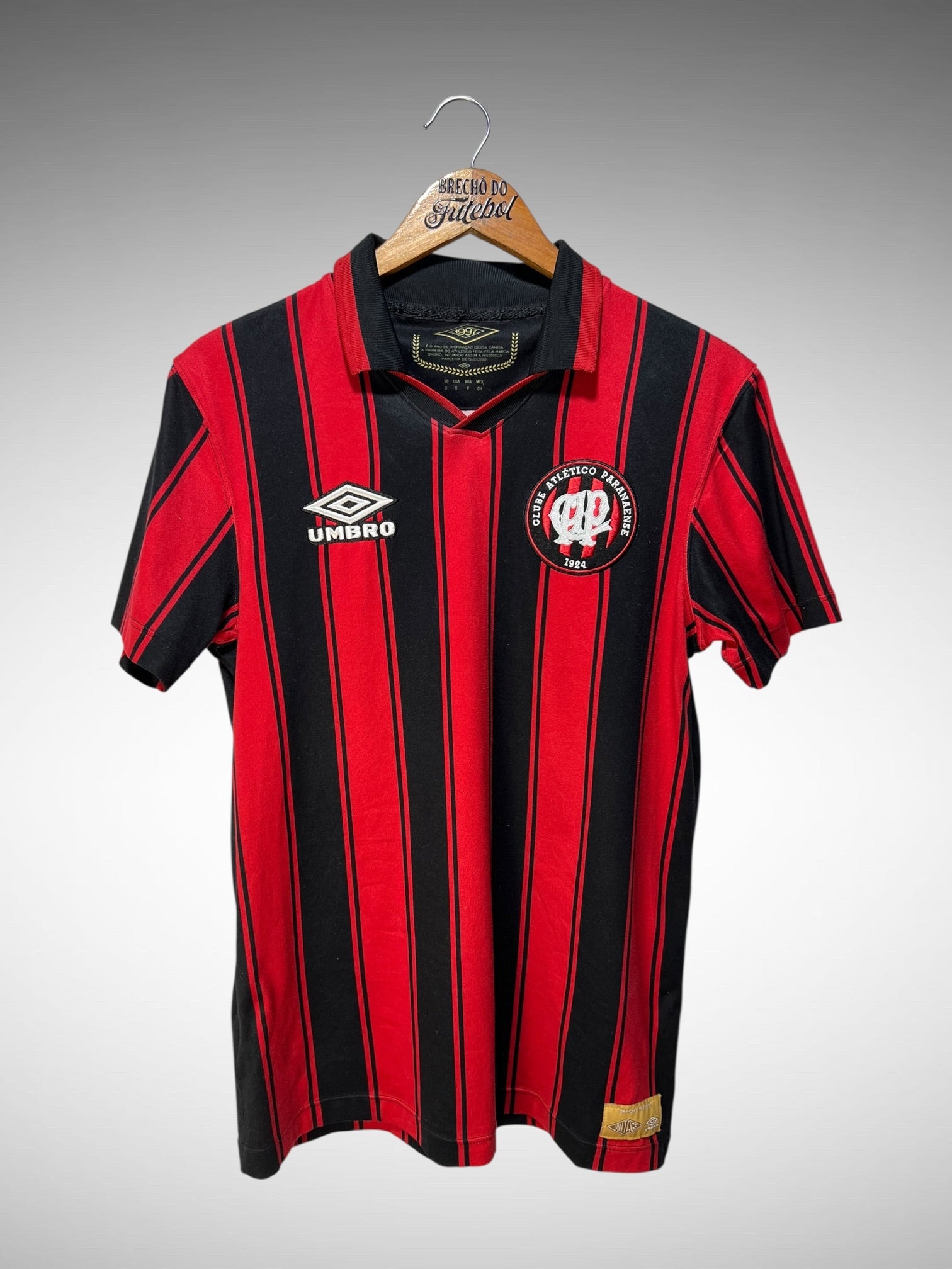 Athlético Paranaense Retrô 1997 Primeira Camisa Tam P.