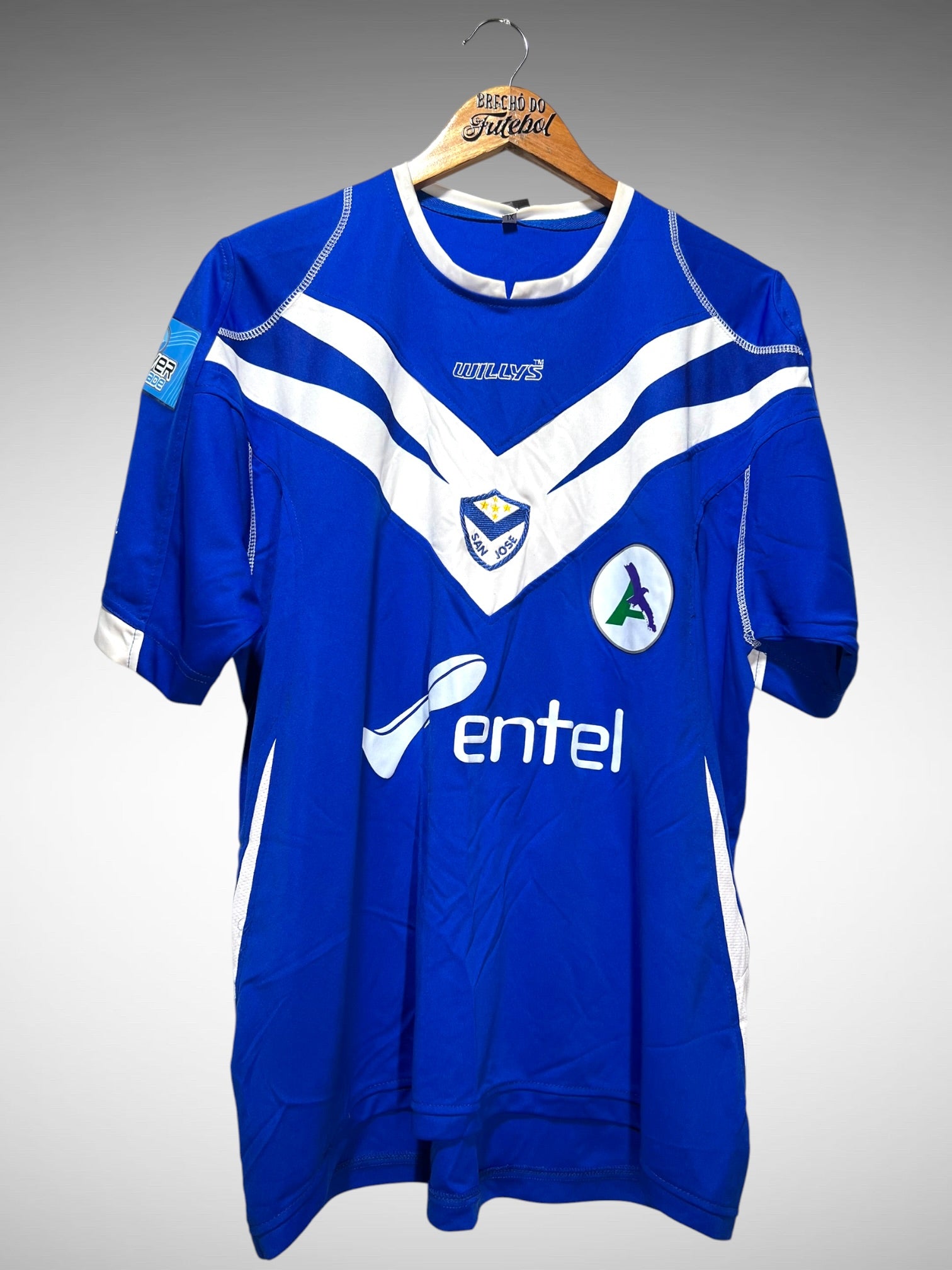 San José 2000's Segunda Camisa Tam GG N 11 L. Vieira.