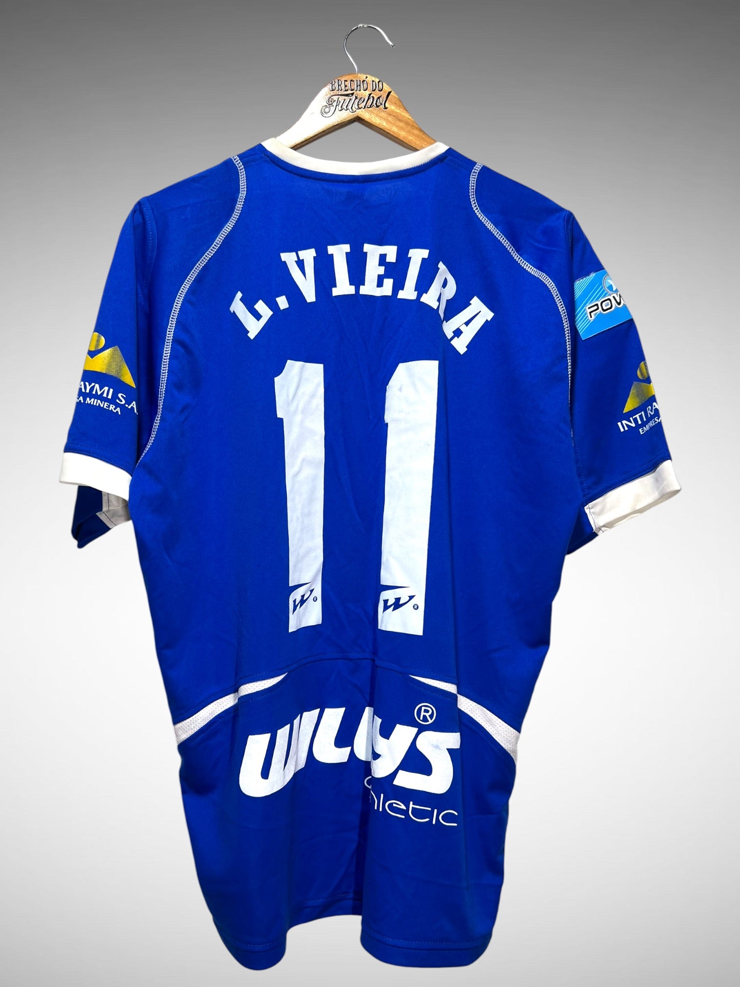 San José 2000's Segunda Camisa Tam GG N 11 L. Vieira.