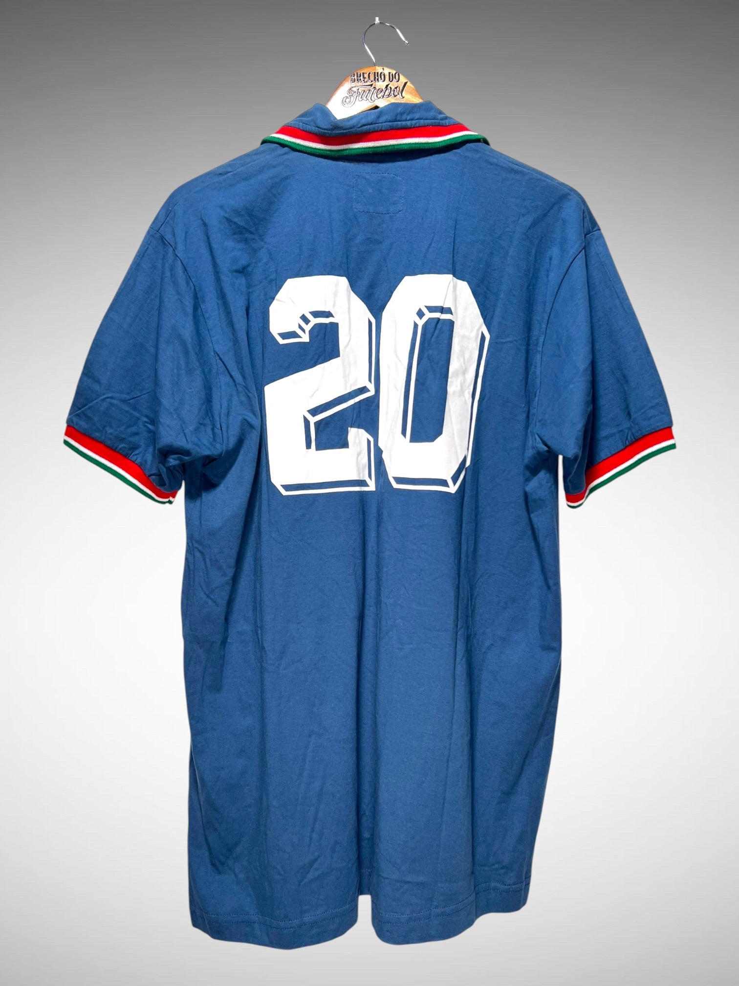 Itália Retrô 1982 Primeira Camisa Tam GG N 20.