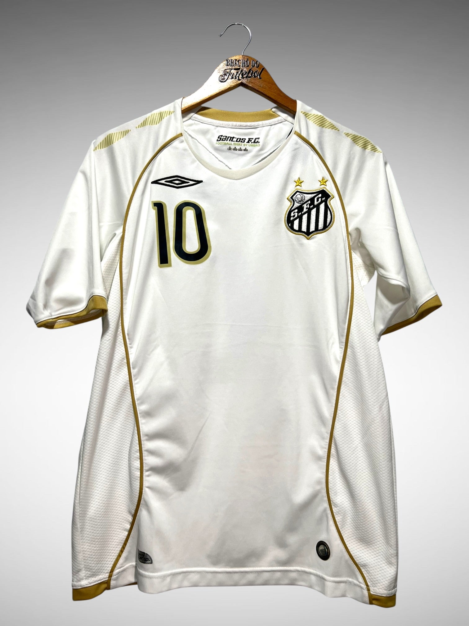 Santos 2008 Primeira Camisa Tam M N 10.