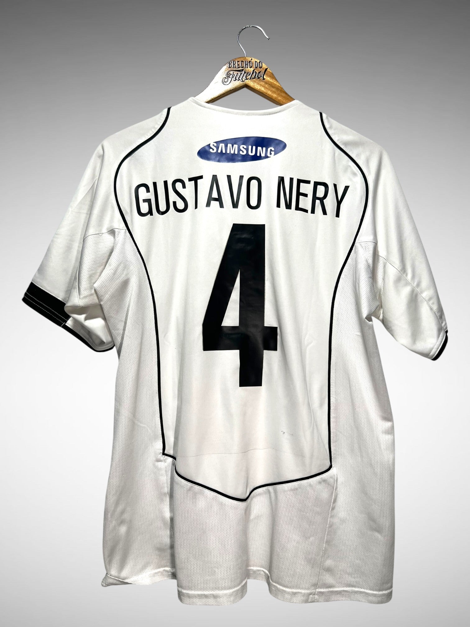 Corinthians 2005 Primeira Camisa Tam M N 4 Gustavo Nery.