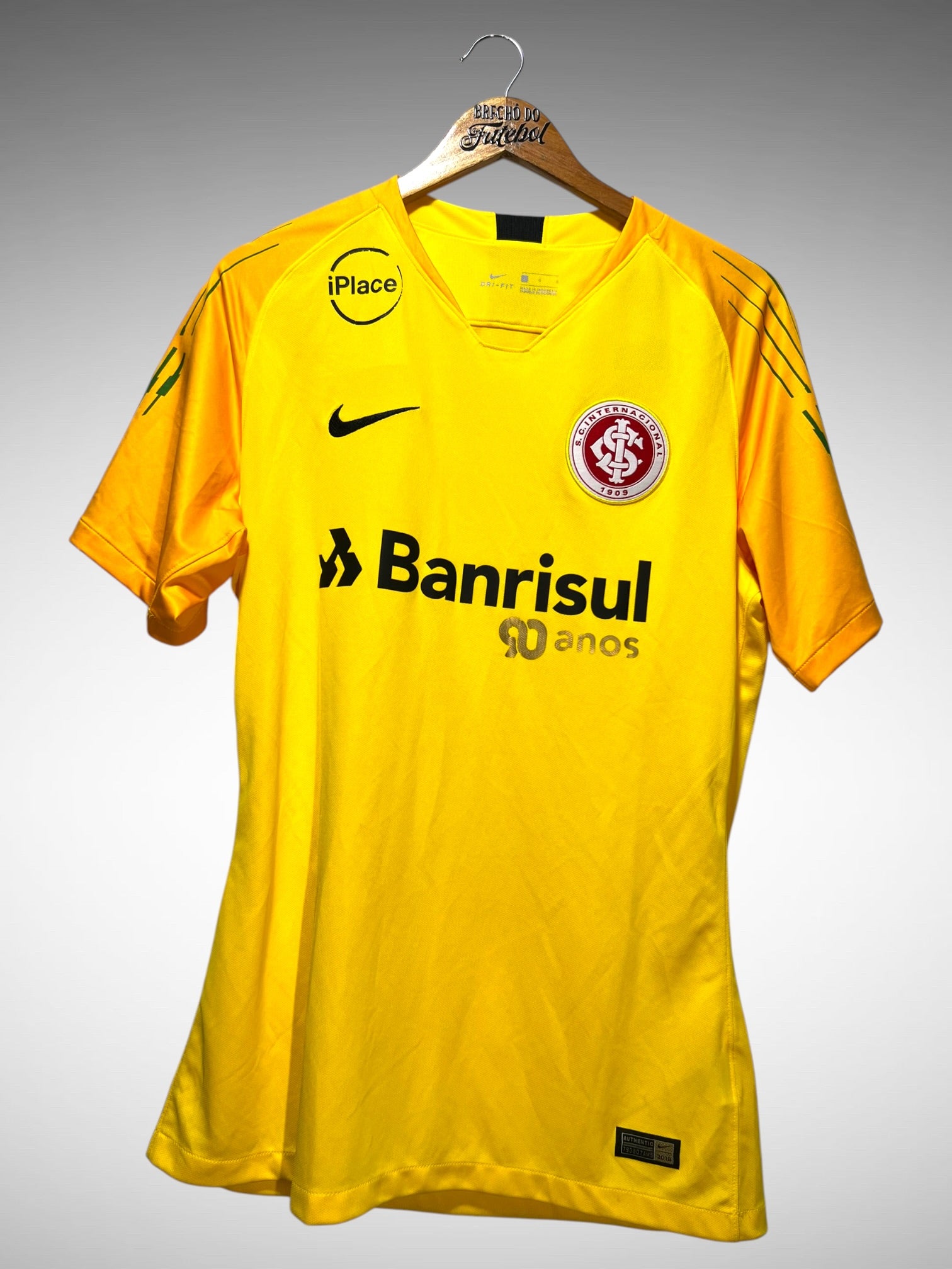 Internacional 2018 Camisa de Goleiro Tam G N 12 M. Lomba.
