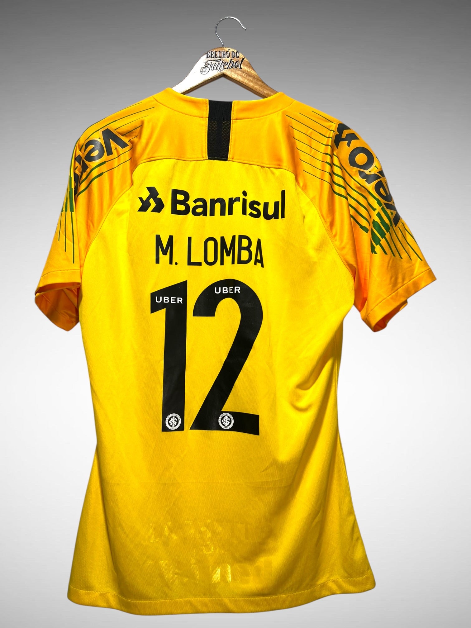 Internacional 2018 Camisa de Goleiro Tam G N 12 M. Lomba.