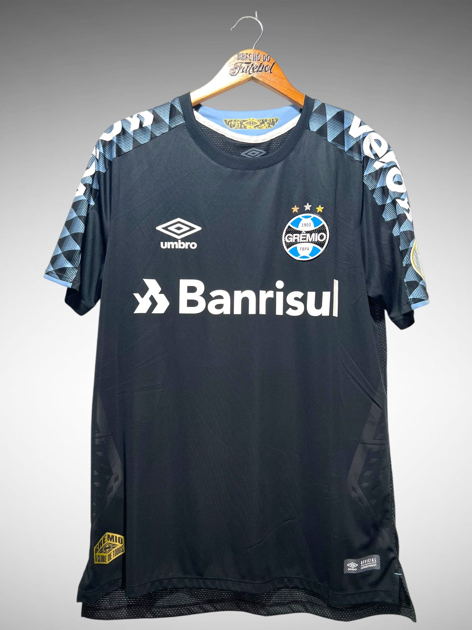 Grêmio 2019 Camisa de Goleiro Tam M N 22 Julio Cesar.