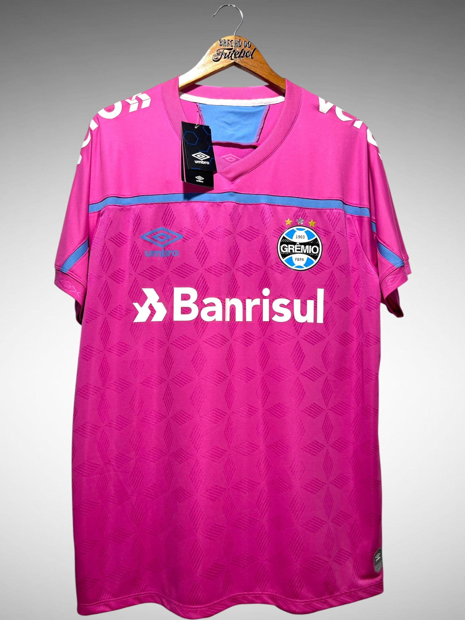 Grêmio 2020 Camisa Outubro Rosa Tam GG.