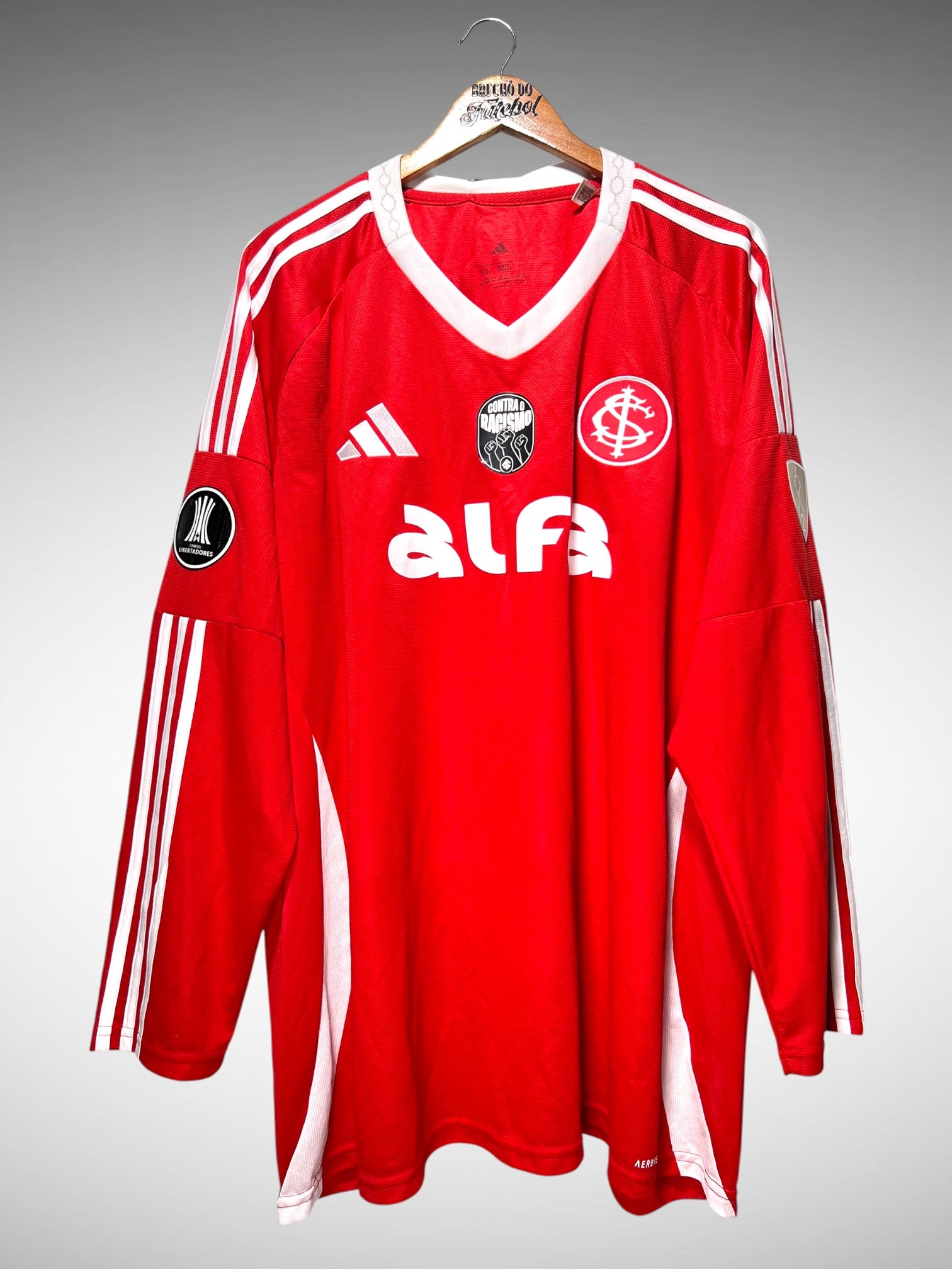 Internacional 2025 Primeira Camisa Tam 4G N 9 Mangas Longas.