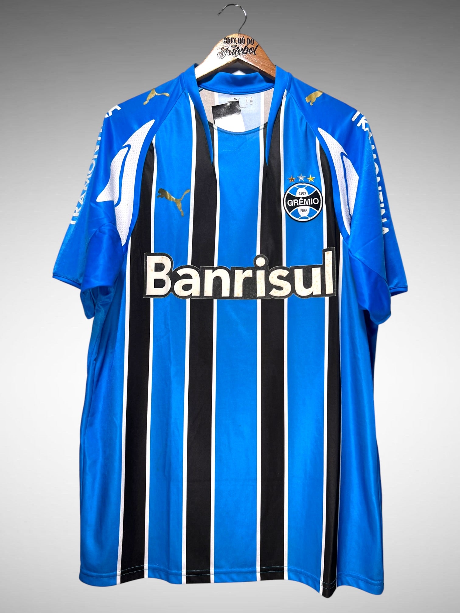 Grêmio 2007 Primeira Camisa Tam 3G N 10.