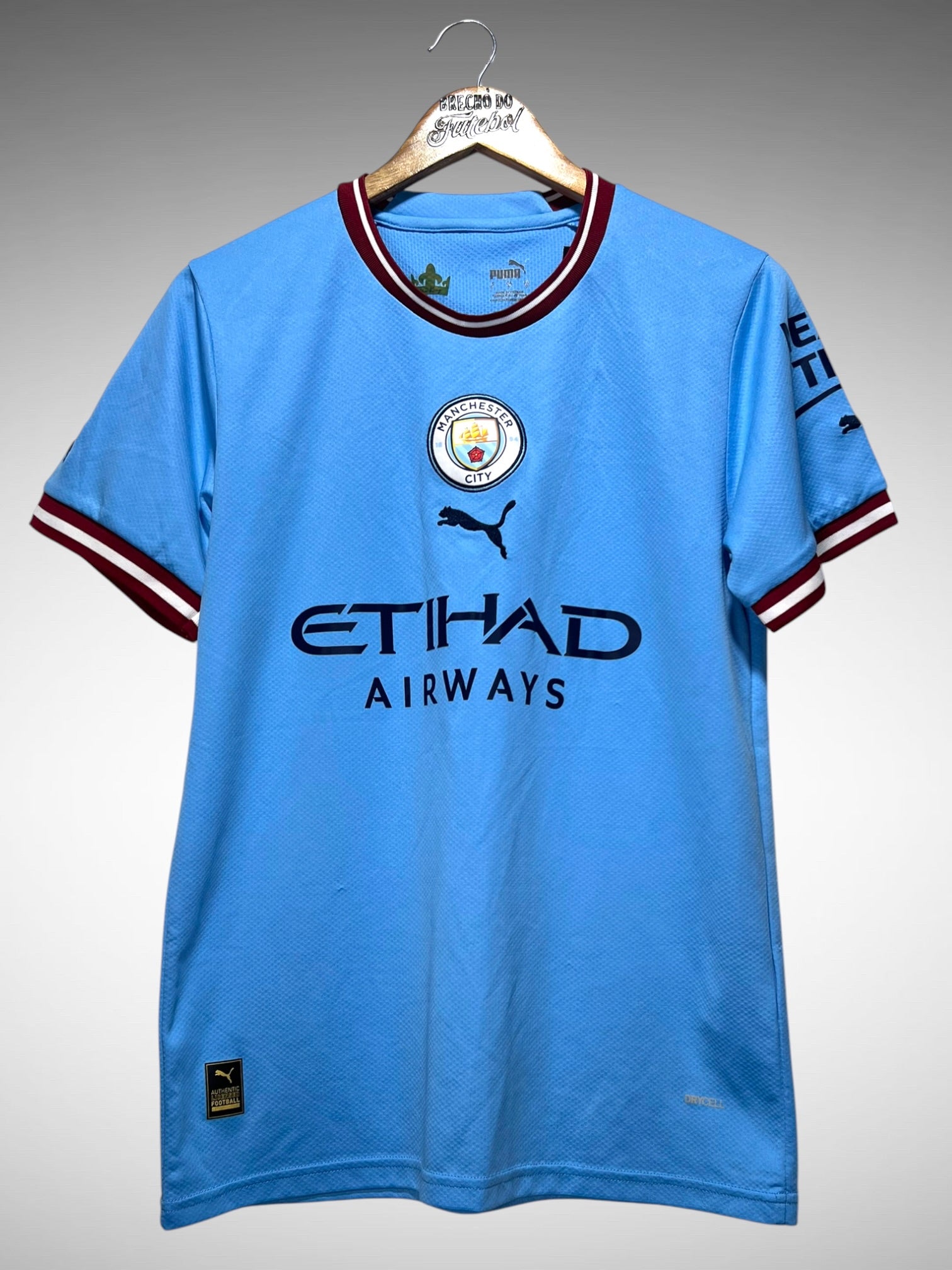 Manchester CIty 2022 Primeira Camisa Tam P.