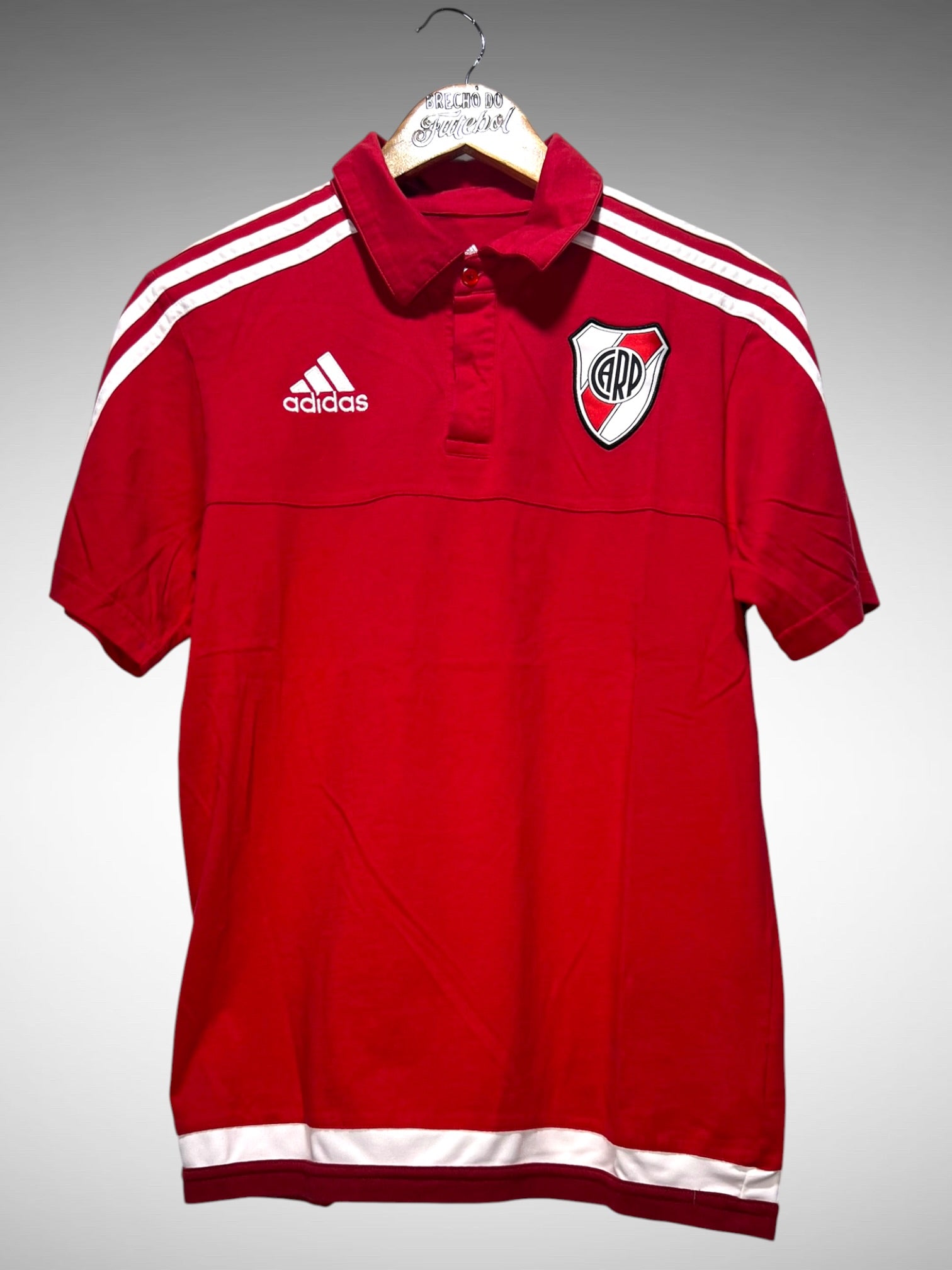 River Plate 2016 Camisa de Viagem Tam P.