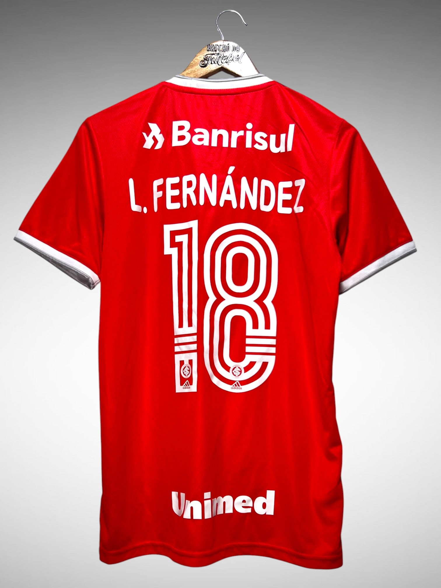 Internacional 2020 Primeira  Camisa Tam P N 18 L. Fernández.
