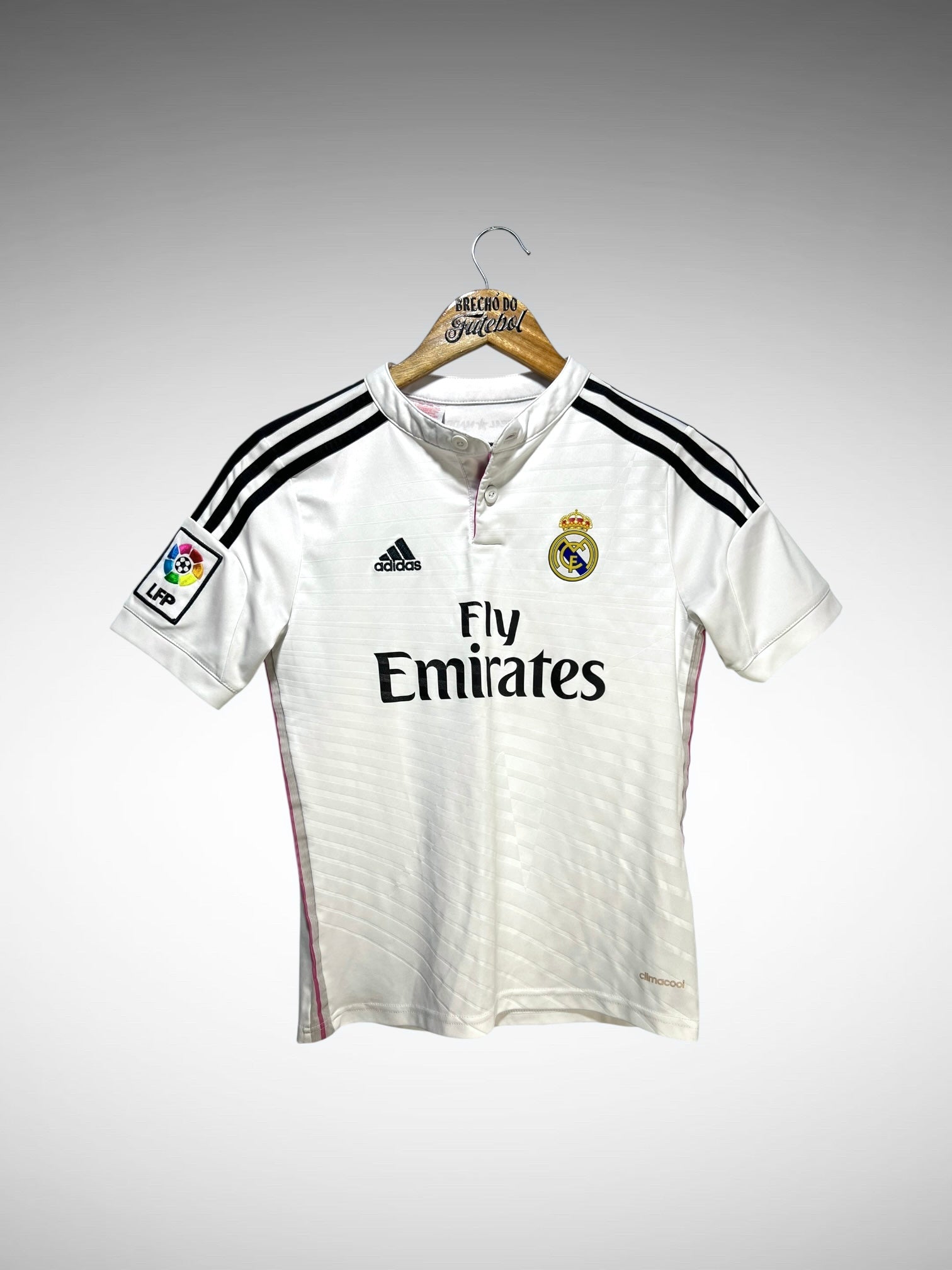 Real Madrid 2014 Primeira Camisa Tam 12 anos Infantil.