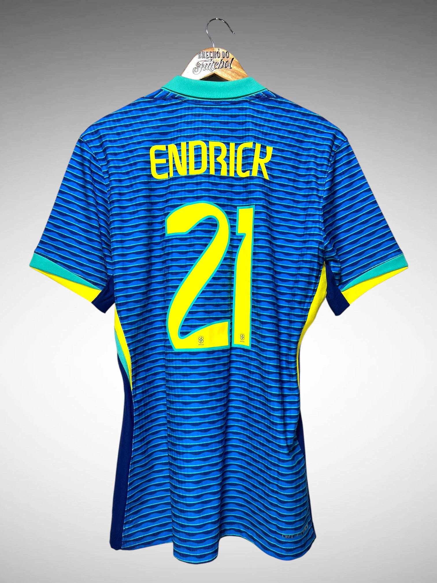 Brasil 2024 Segunda Camisa Tam G N 21 Endrick.