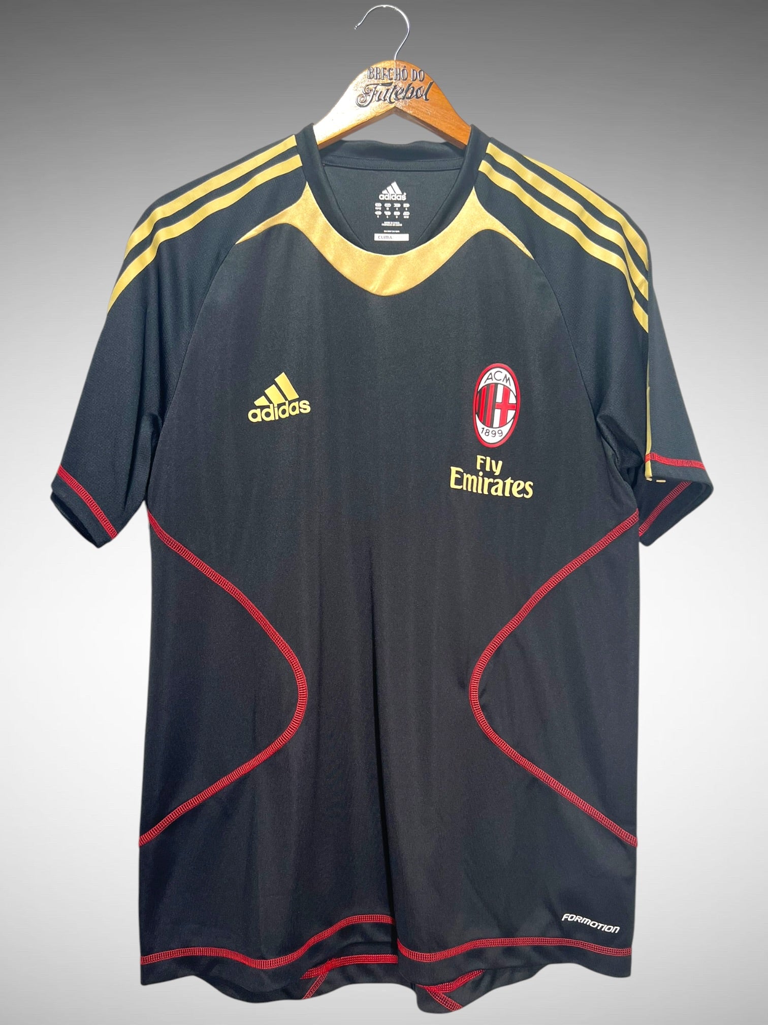 Milan 2010 Camisa de Treino Tam M.
