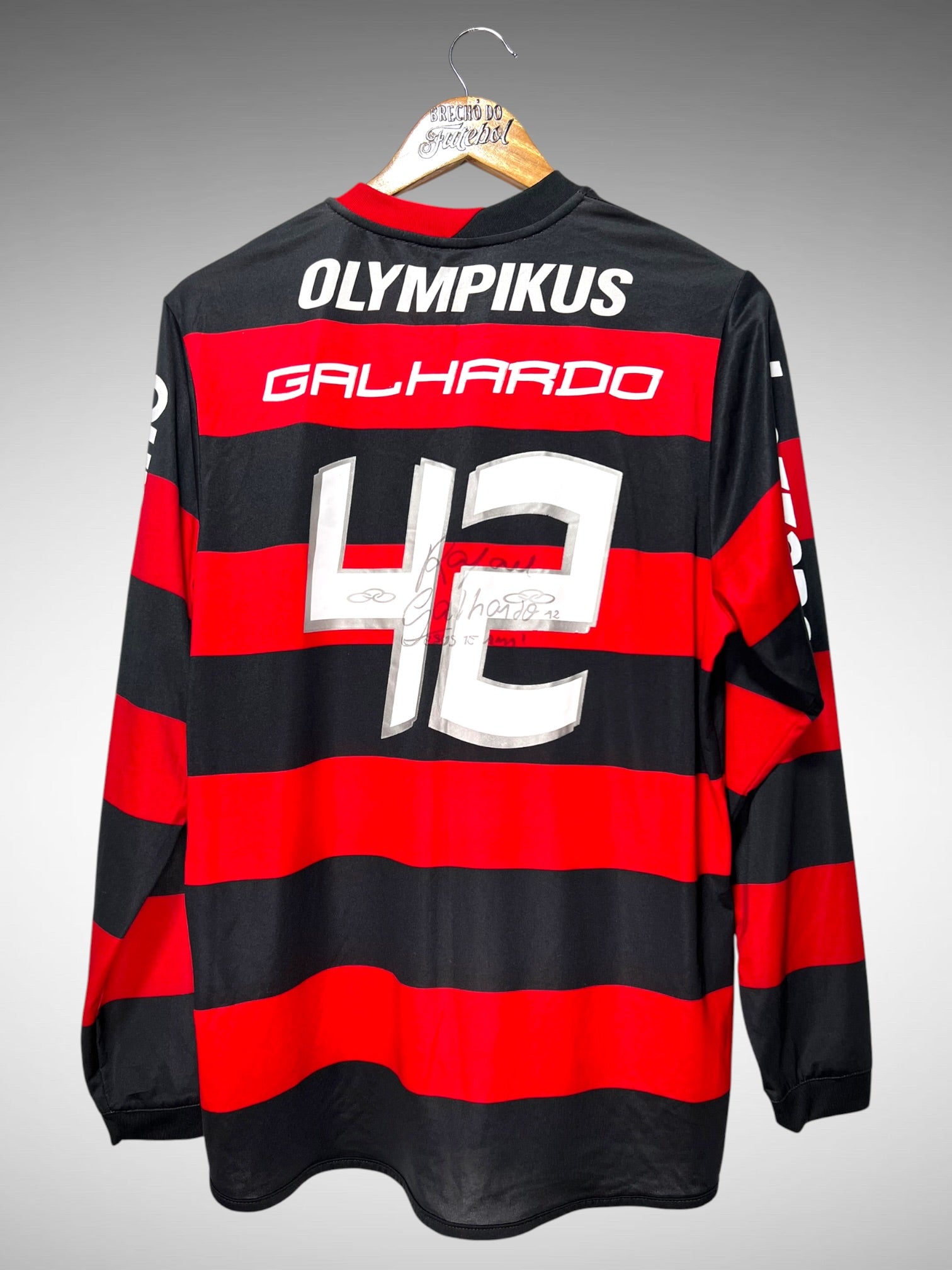 Flamengo 2009 Primeira Camisa Tam P N 42 Galhardo Mangas Longas.