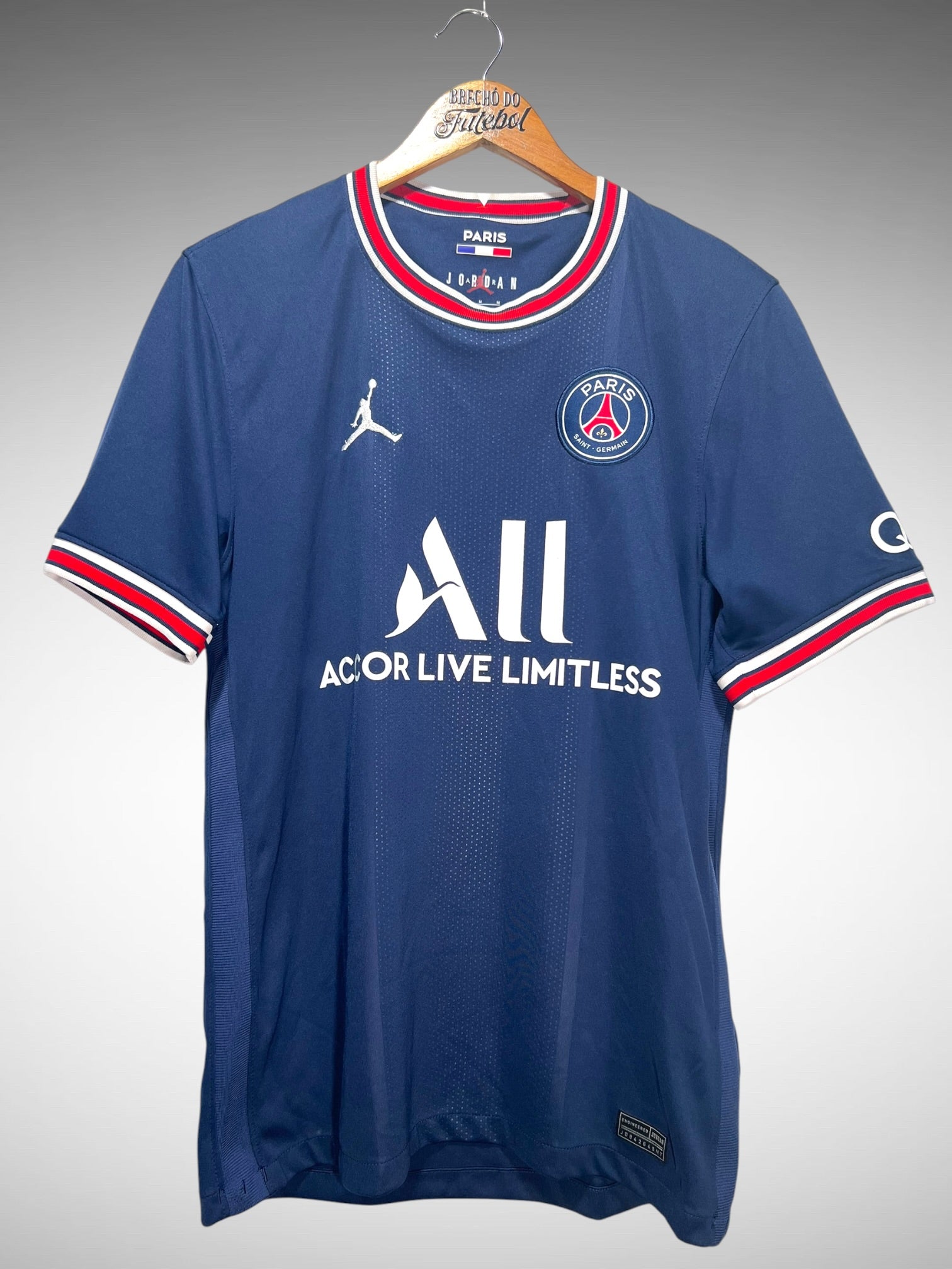 Paris Saint-Germain 2021 Primeira Camisa Tam M.