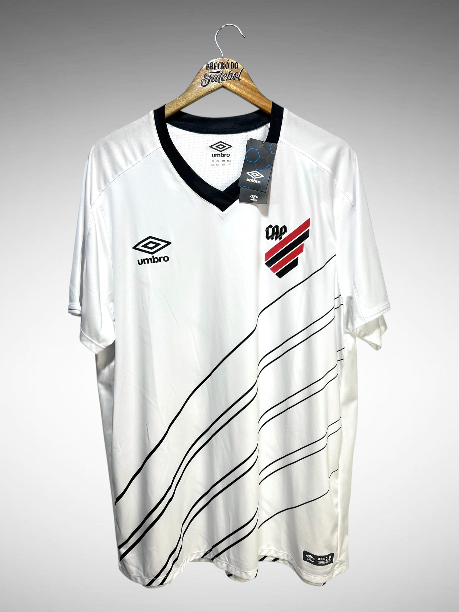 Athlético Paranaense 2019 Segunda Camisa Tam 3G.