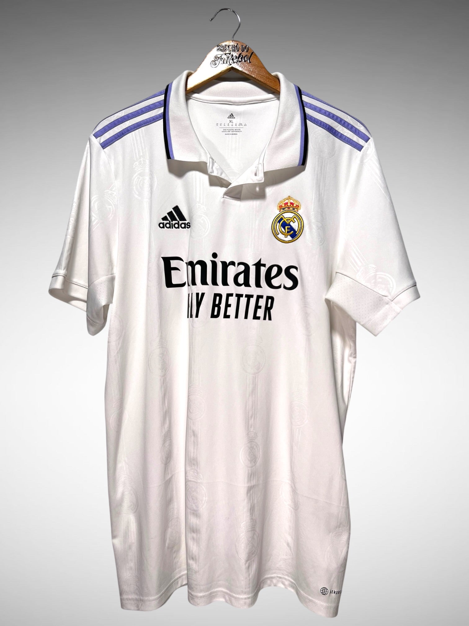 Real Madrid 2022 Primeira Camisa Tam GG.