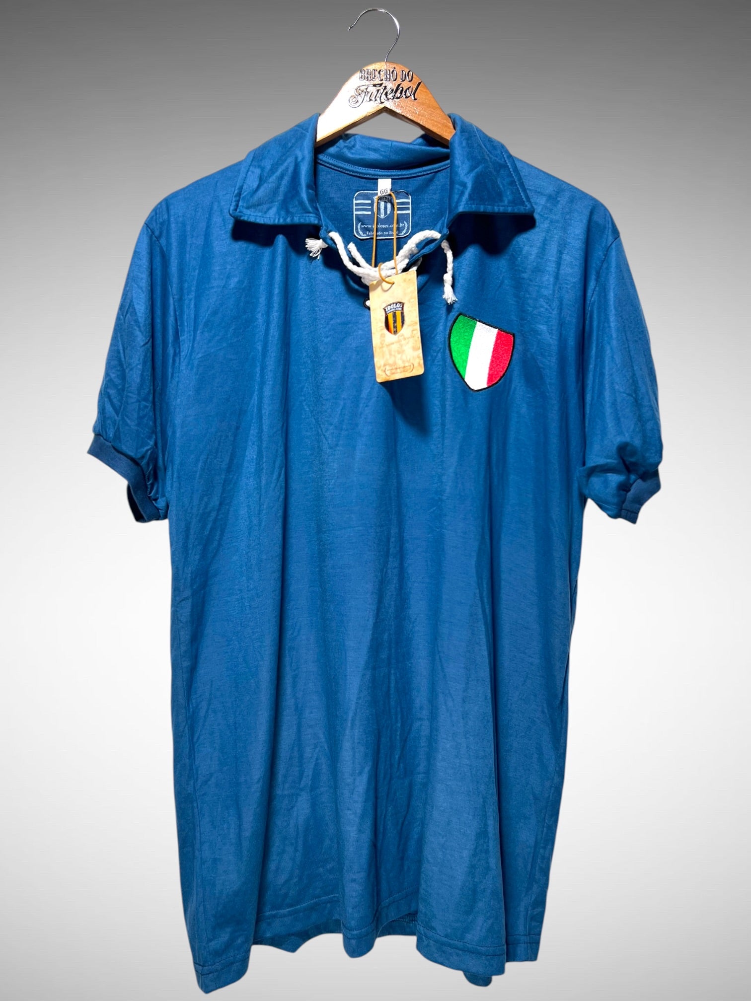 Itália Retrô 1948 Primeira Camisa Tam GG N 7.