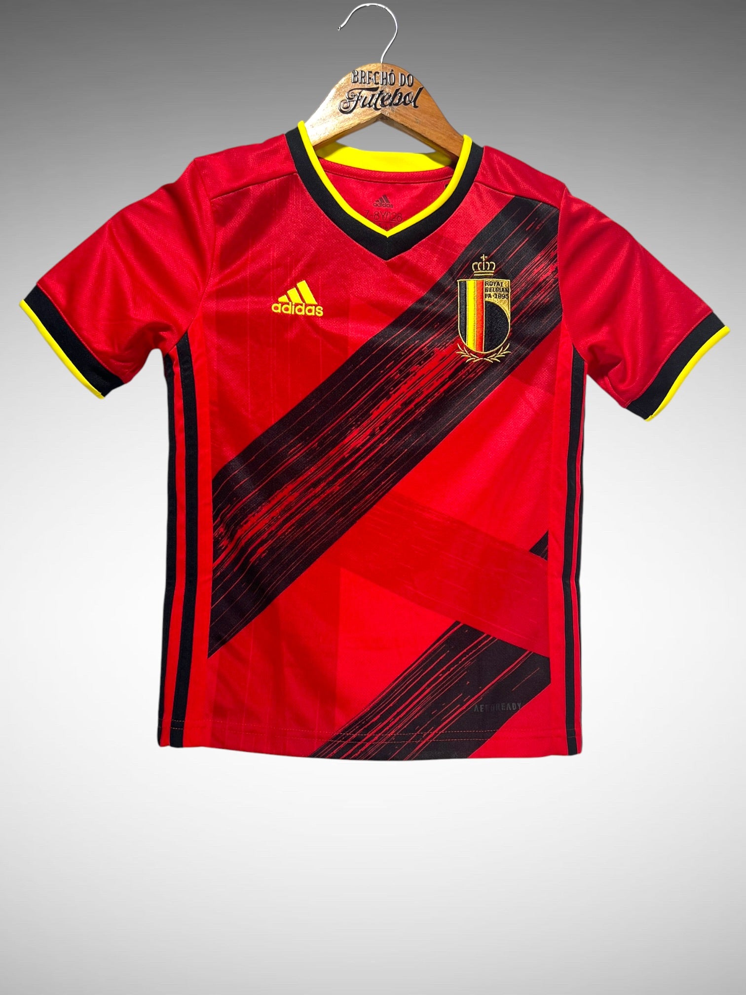Bélgica 2020 Primeira Camisa Tam 8 anos Infantil.