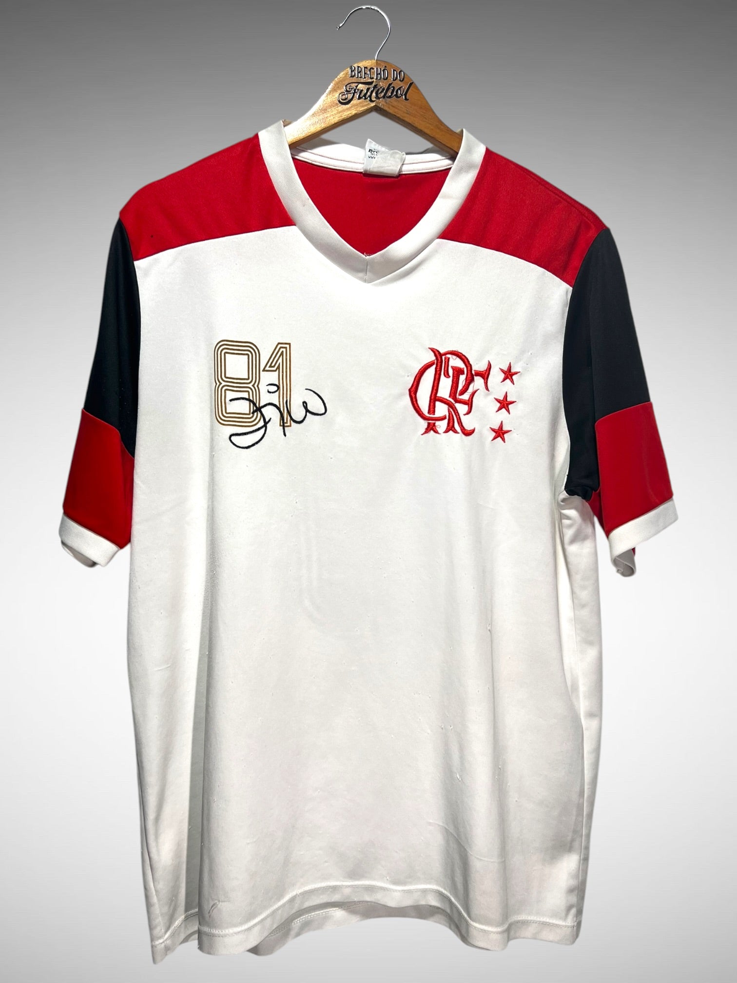 Flamengo Comemorativa 1981 Segunda Camisa Tam G N 10 Zico.