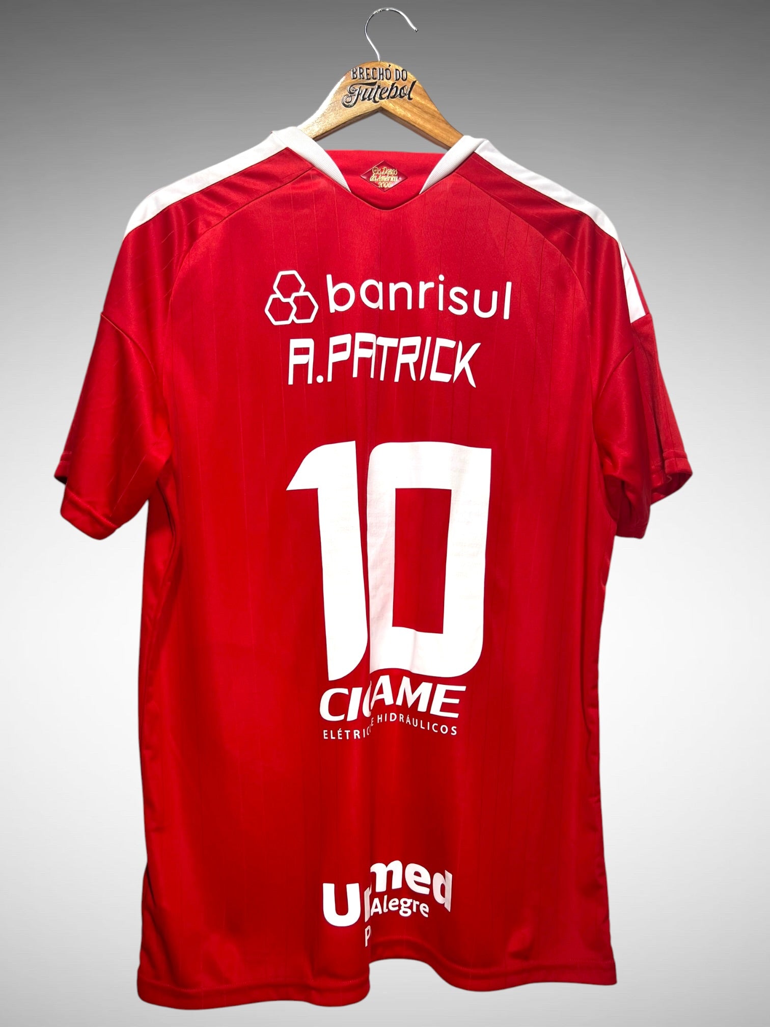 Internacional 2026 Primeira Camisa Tam G N 10 A. Patrick.