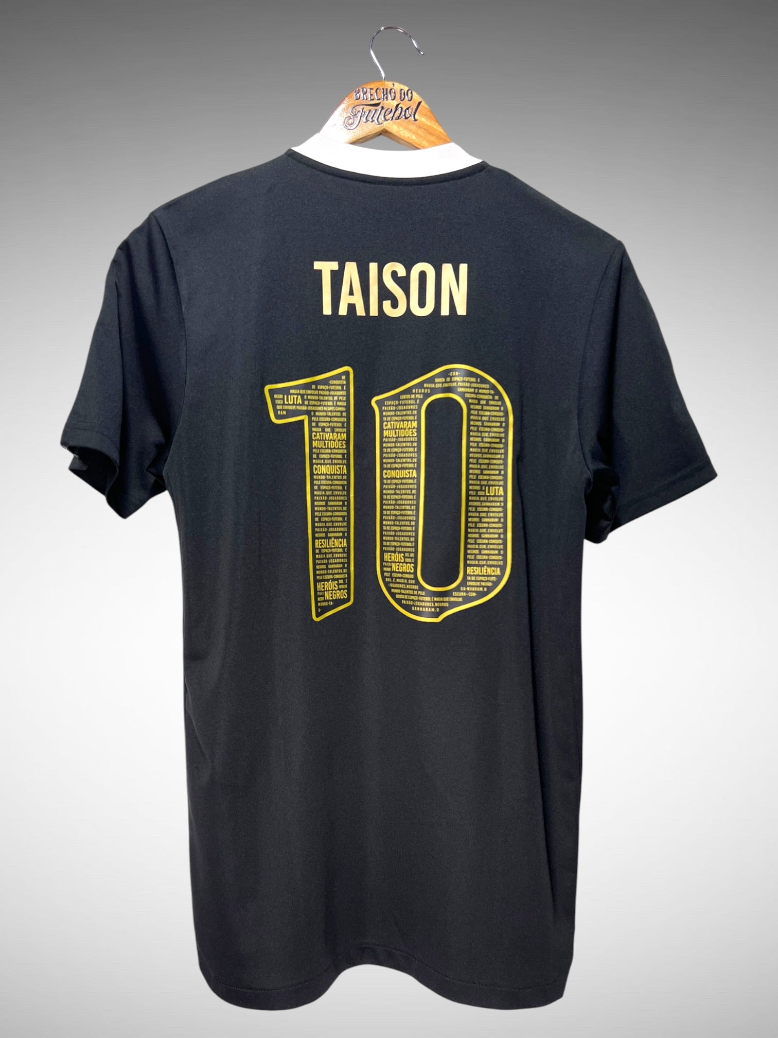 Internacional 2021 Camisa Consciência Negra Tam P N 10 Taison.
