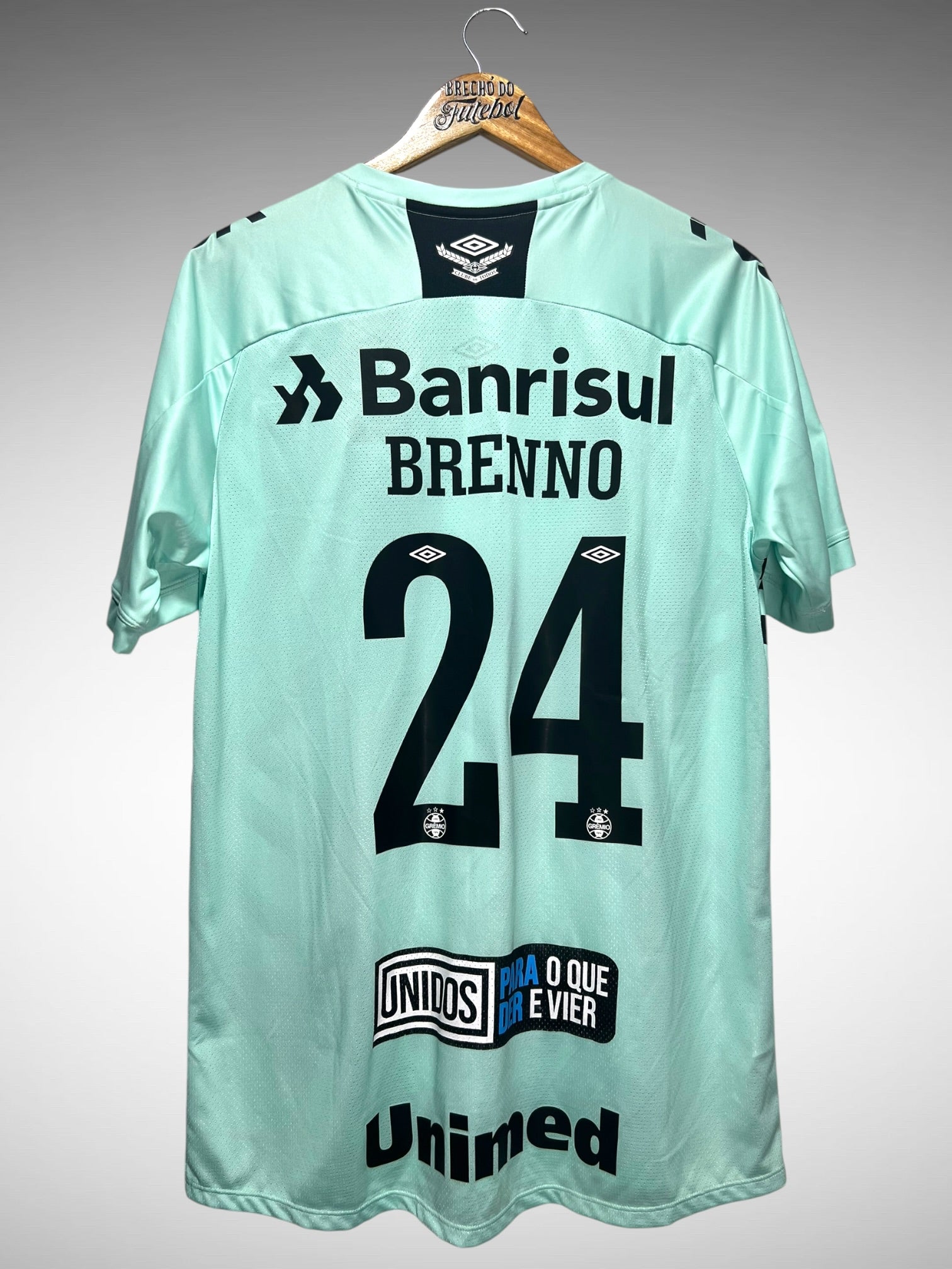 Grêmio 2020 Camisa de Goleiro Tam G N 24 Brenno.