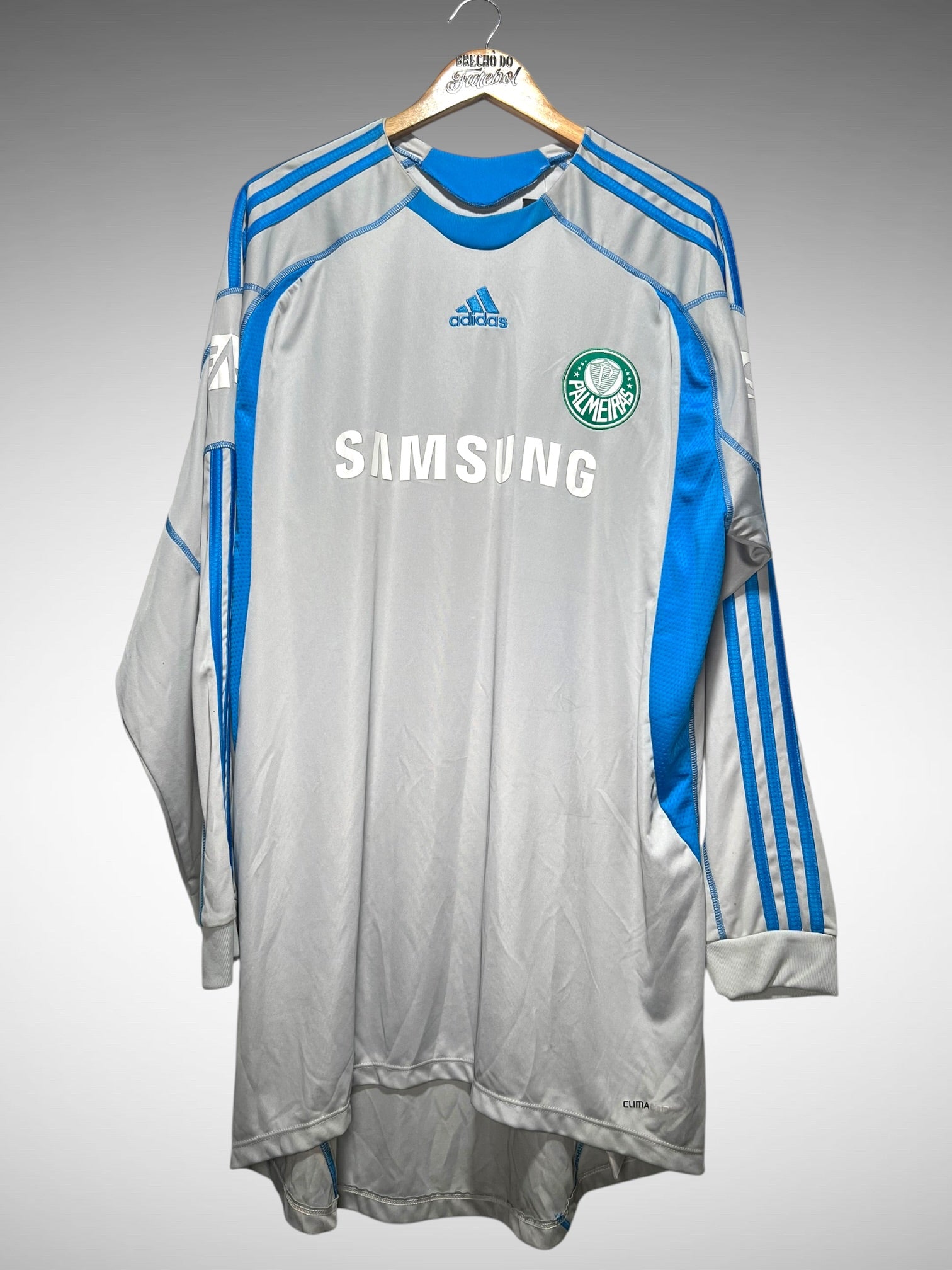 Palmeiras 2009 Camisa de Goleiro Tam GG N 12 Marcos Mangas Longas.