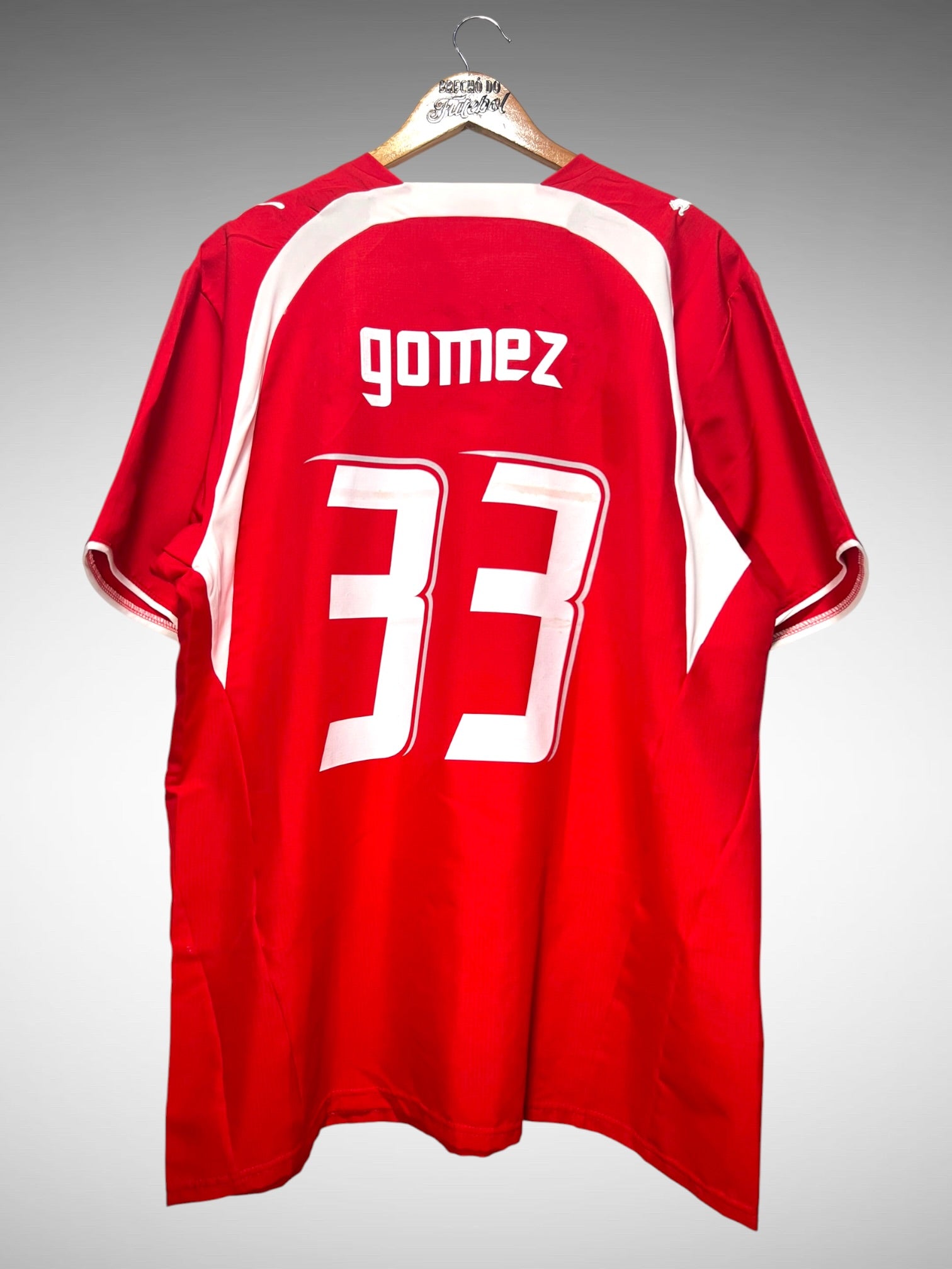 Stuttgart 2006 Segunda Camisa Tam GG N 33 Gómez.