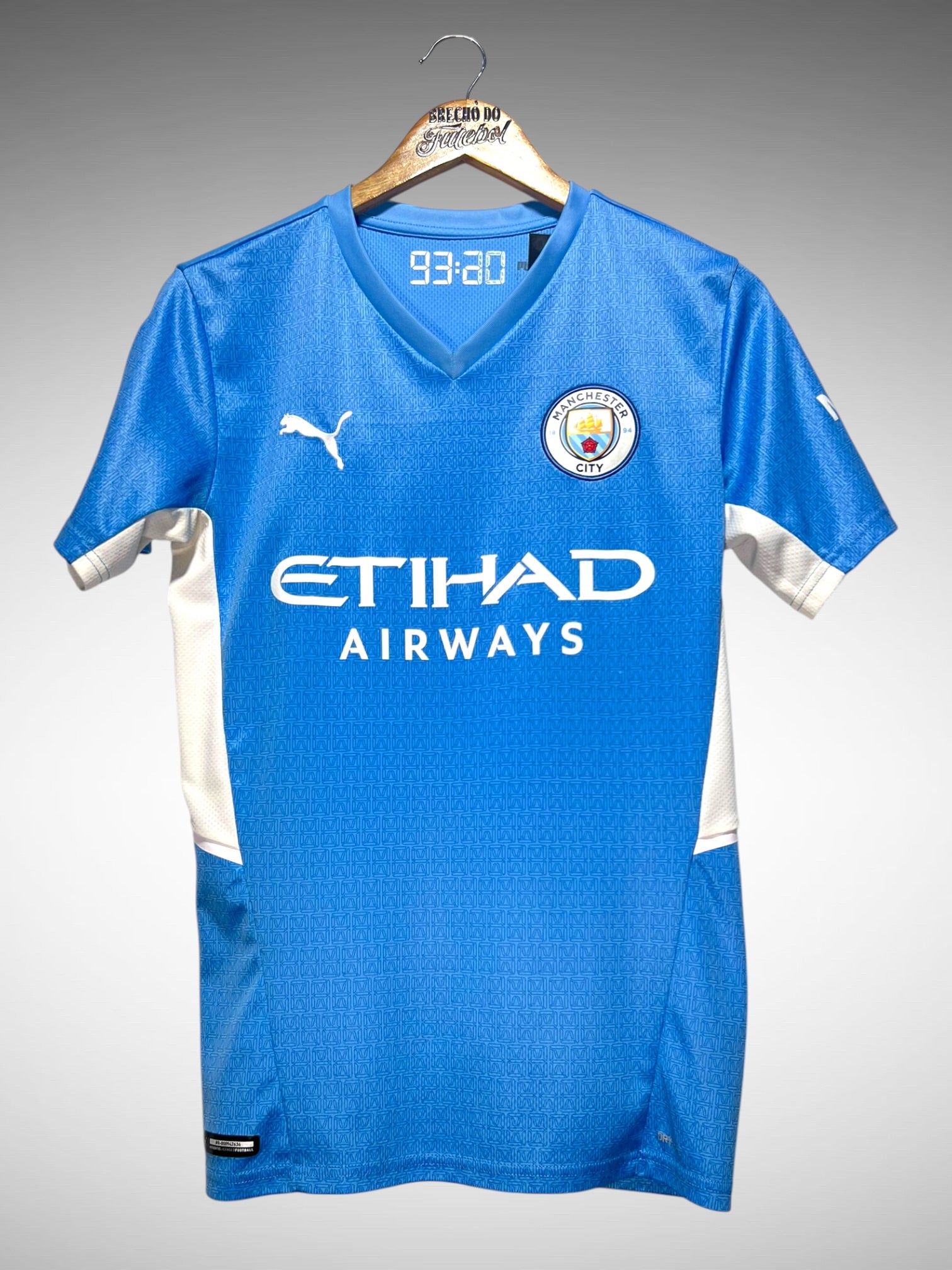 Manchester City 2021 Primeira Camisa Tam P.
