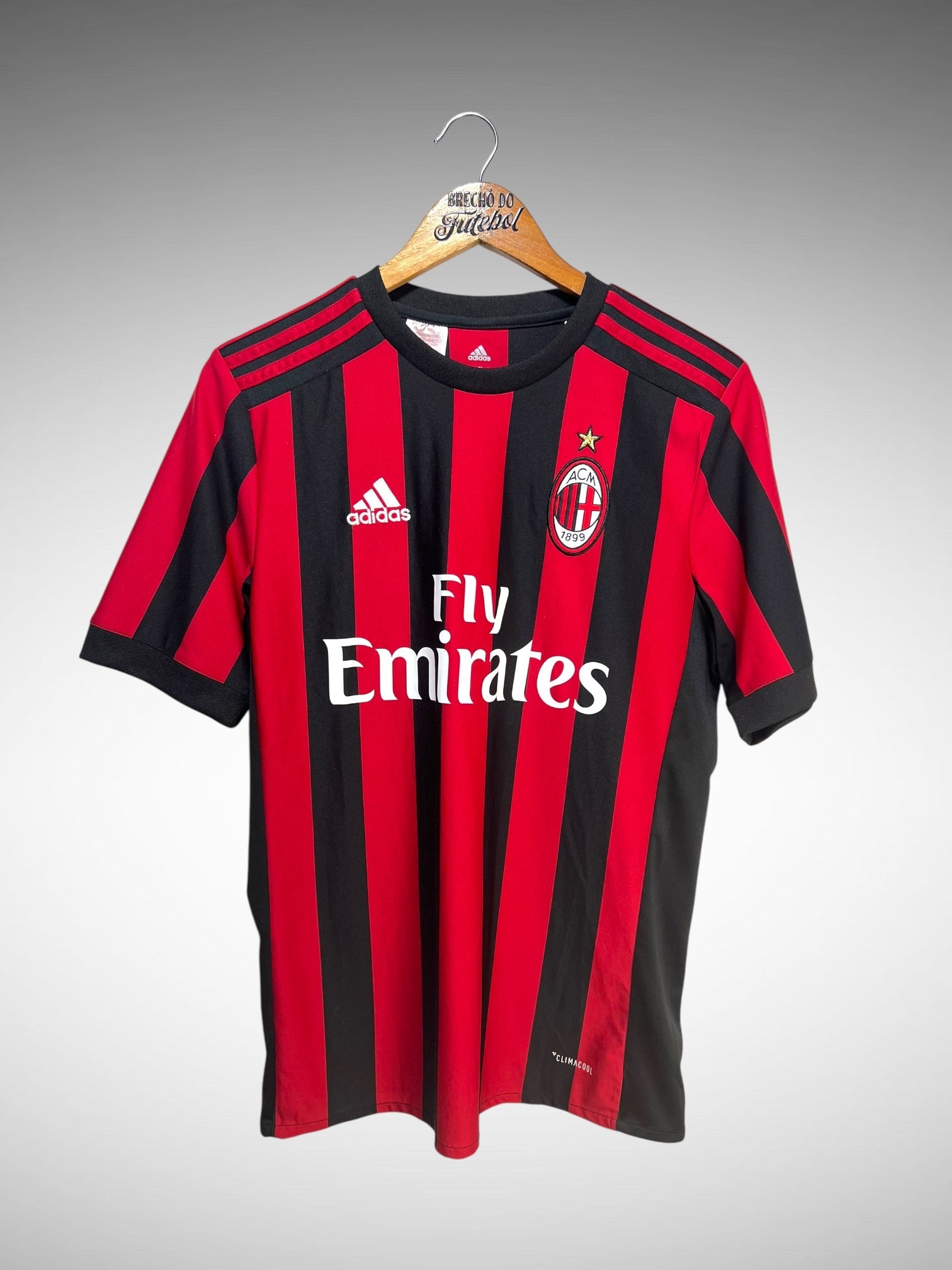 Milan 2017 Primeira Camisa Tam 16 anos Infantil.